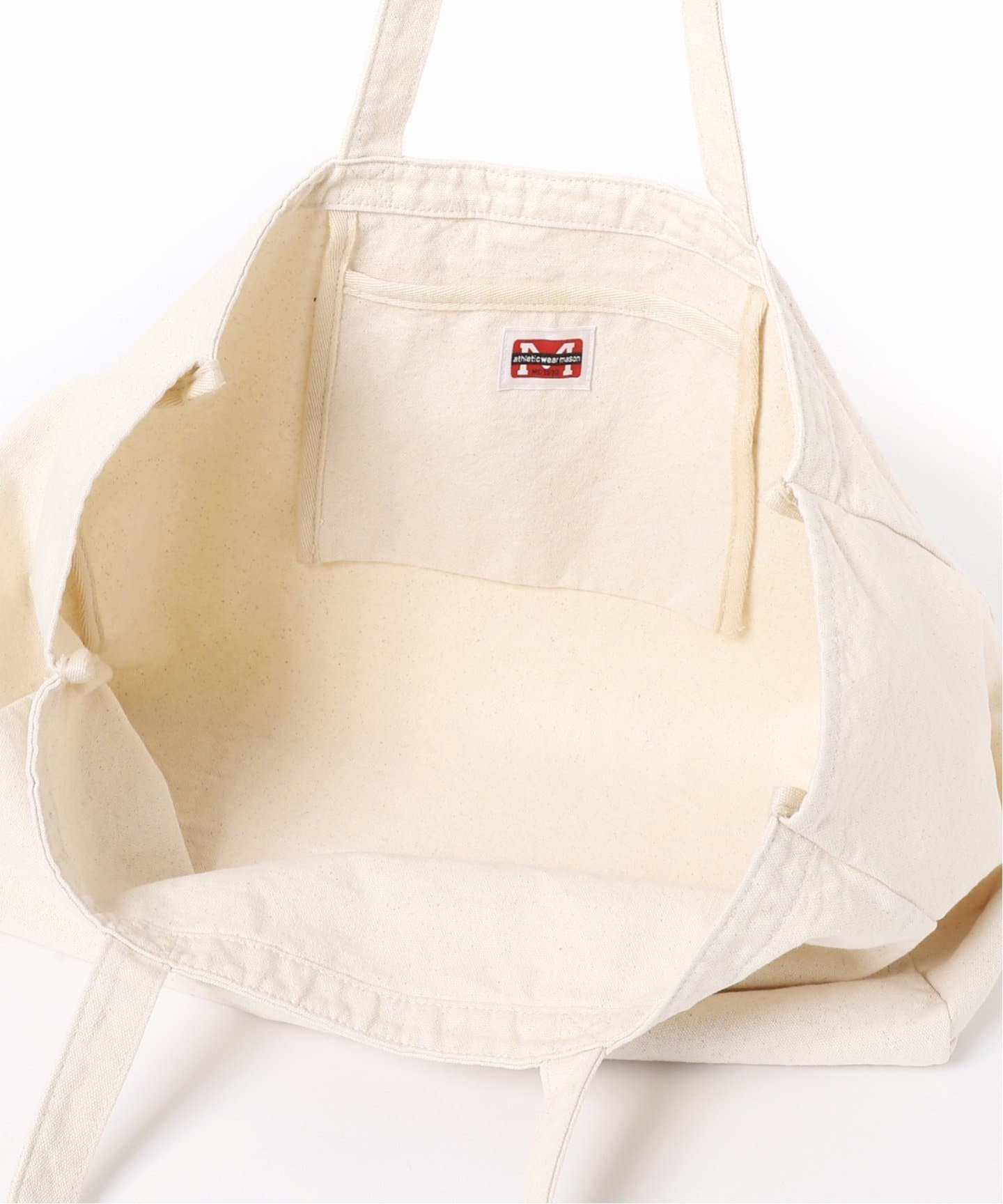 athletic wear MASON】別注Smile tote Bag（トートバッグ）｜AP