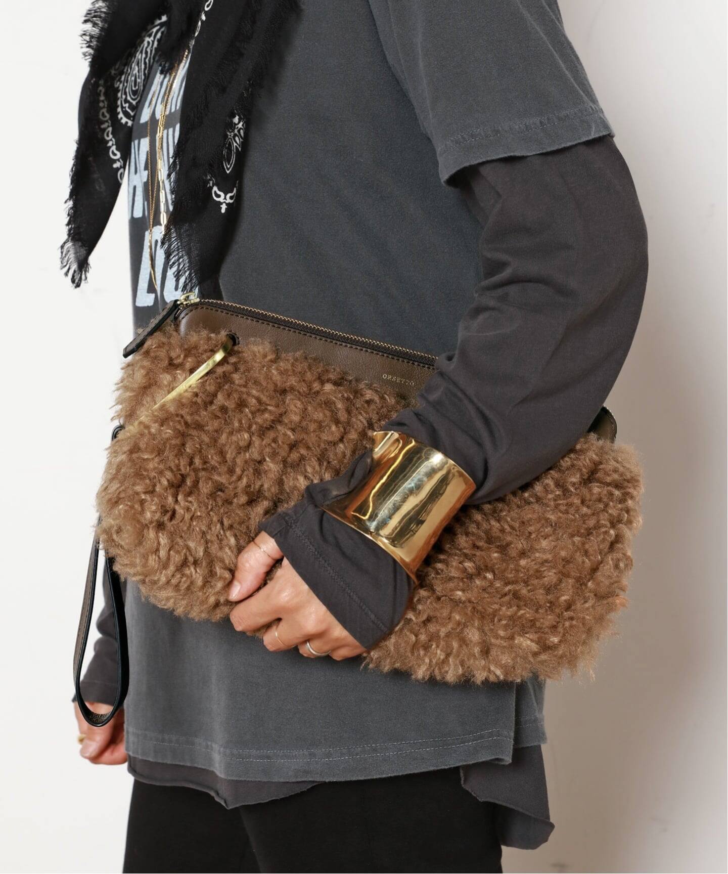 ORSETTO/オルセット】Boa Clutch Bag（クラッチバッグ）｜AP