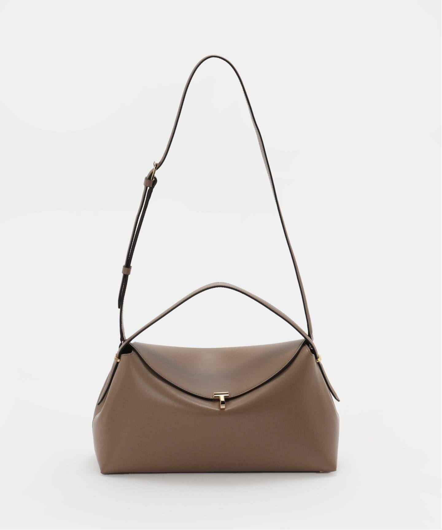 TOTEME/トーテム】T-LOCK LEATHER TOP HANDLE（ハンドバッグ）｜AP