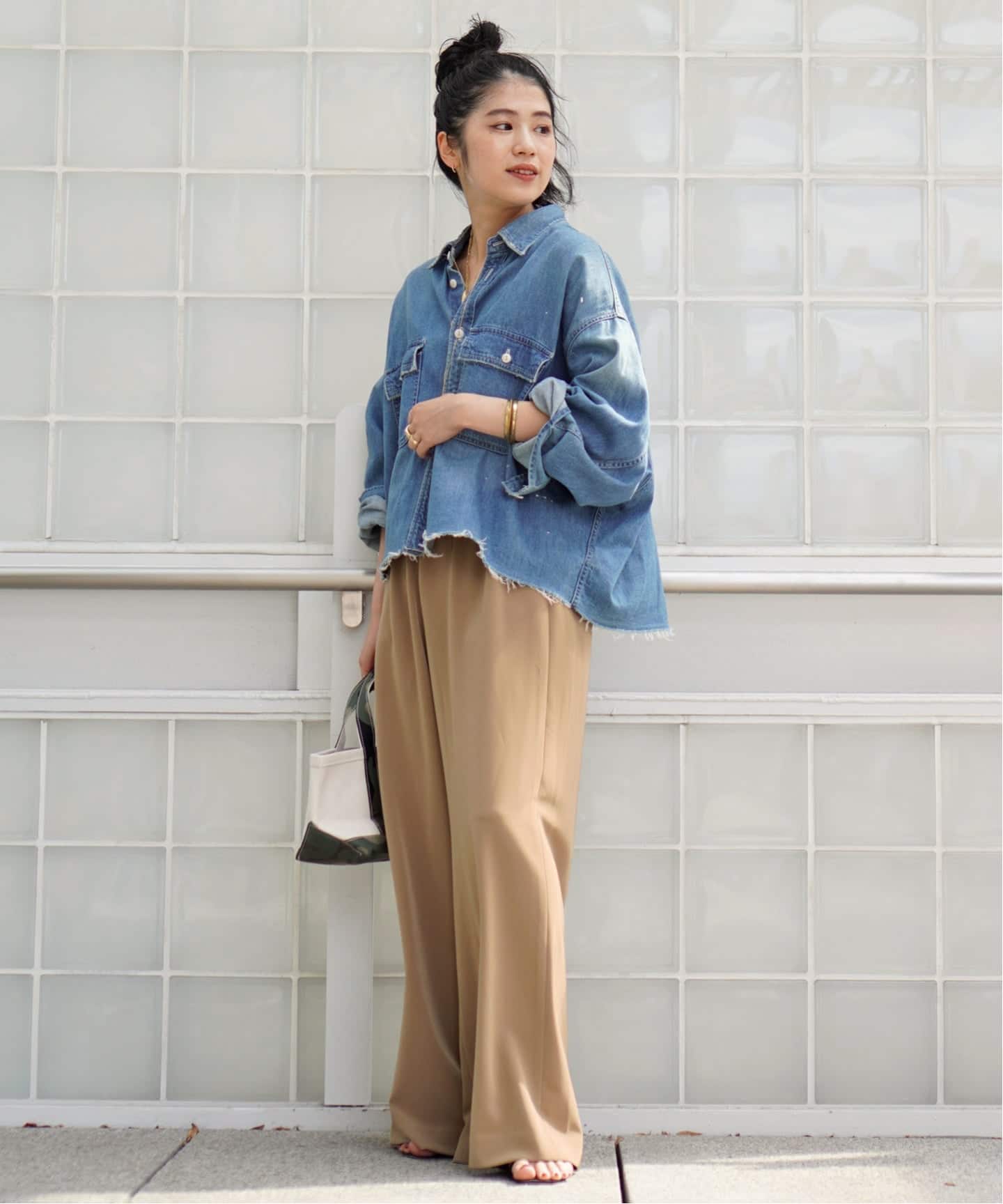 CAPELO/カペロ】MINI TOTE BAG WITH POUCH（トートバッグ）｜AP STUDIO