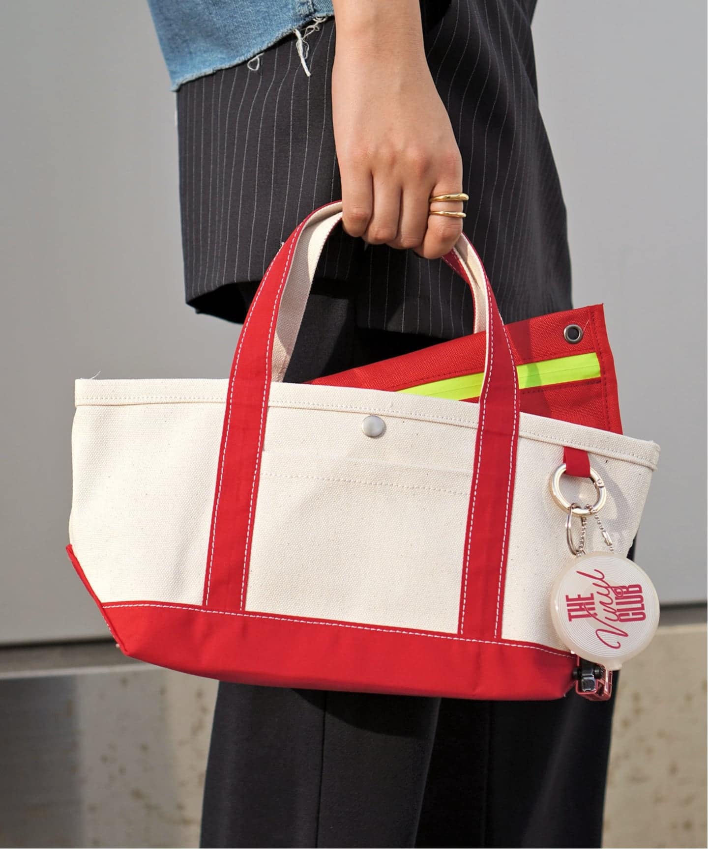 CAPELO/カペロ】MINI TOTE BAG WITH POUCH（トートバッグ）｜AP STUDIO