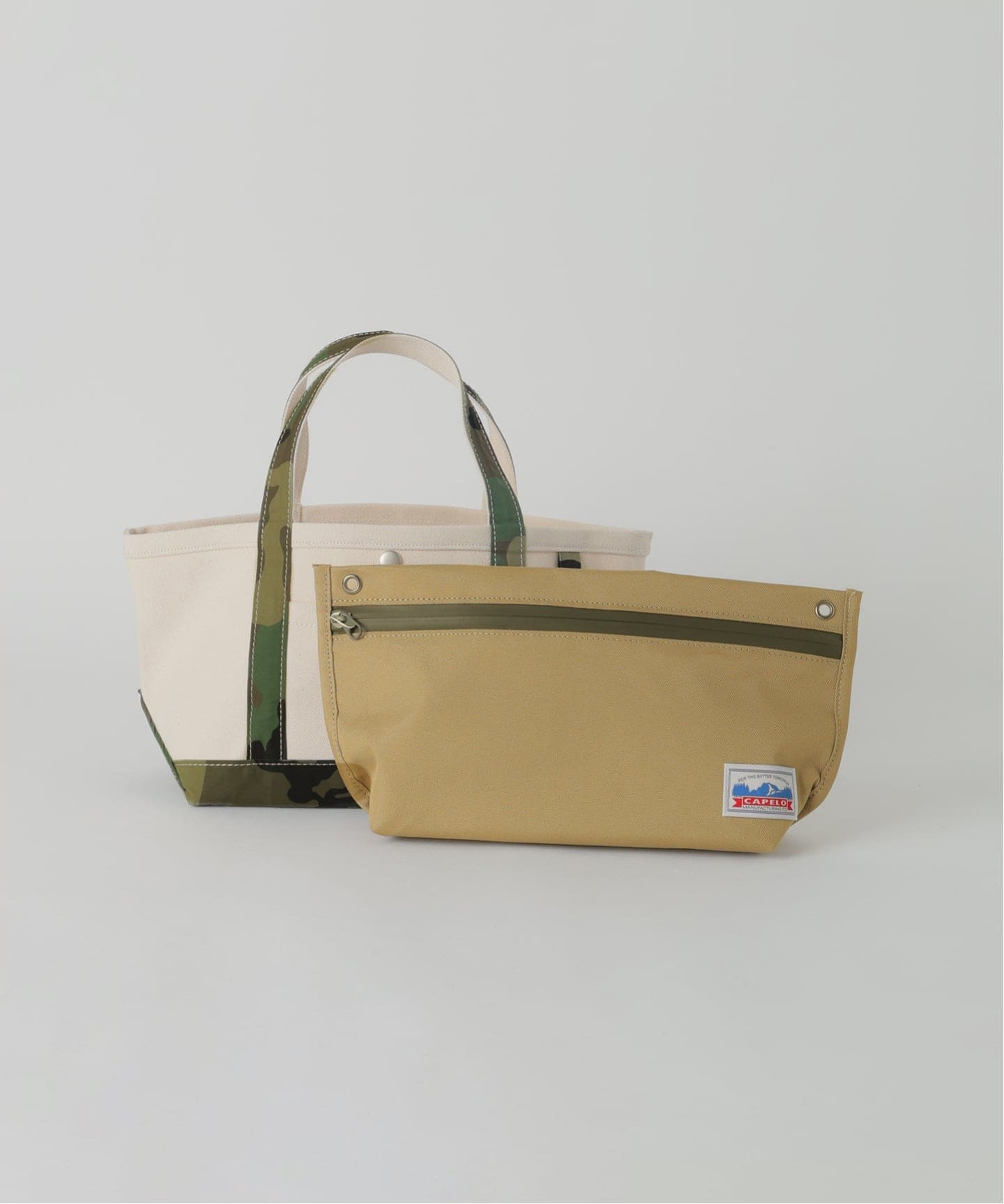 CAPELO/カペロ】MINI TOTE BAG WITH POUCH（トートバッグ）｜AP STUDIO