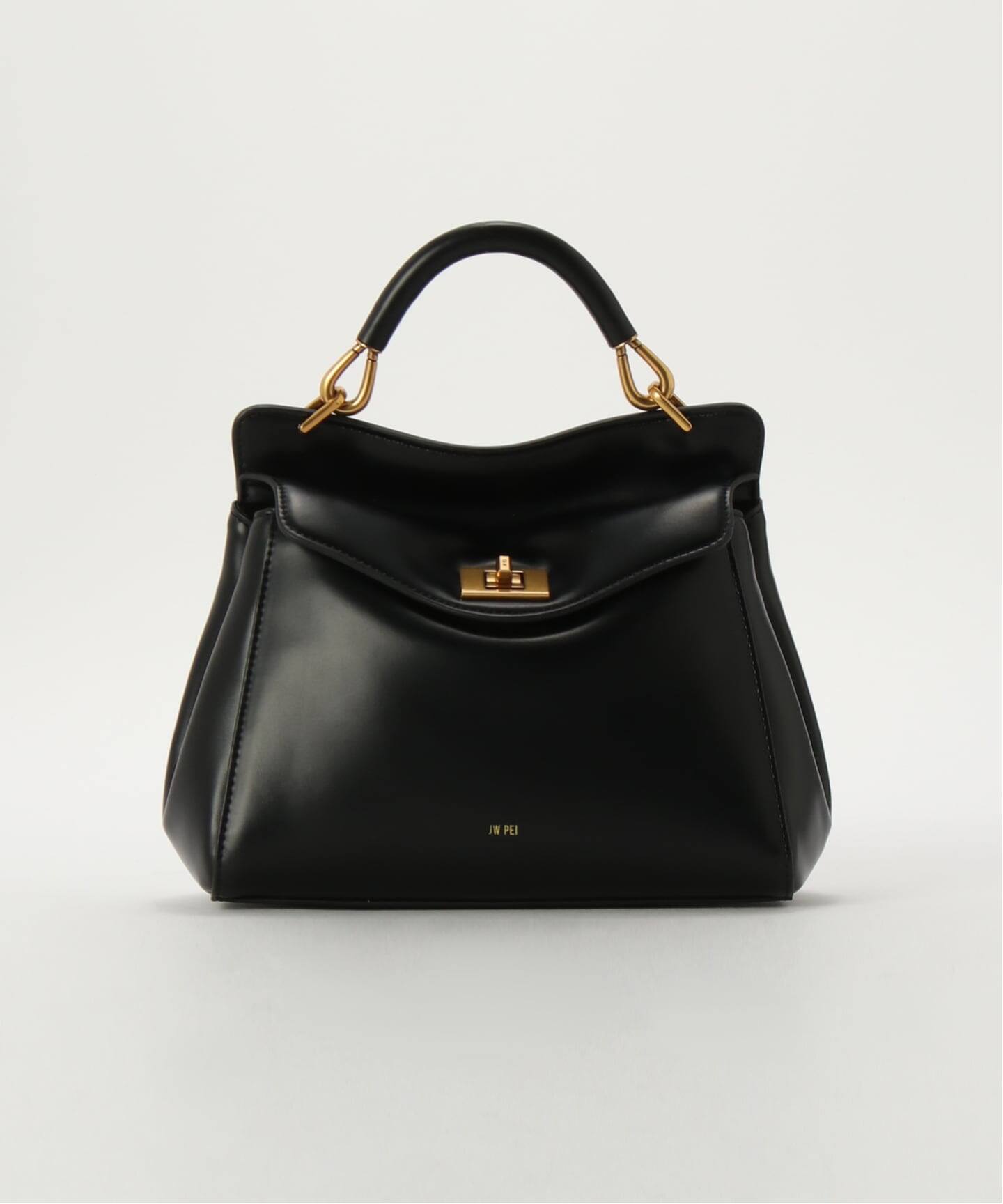 JW PEI / ジェイダブリュー ペイ】Lucia Classic Top Handbag(BLK 