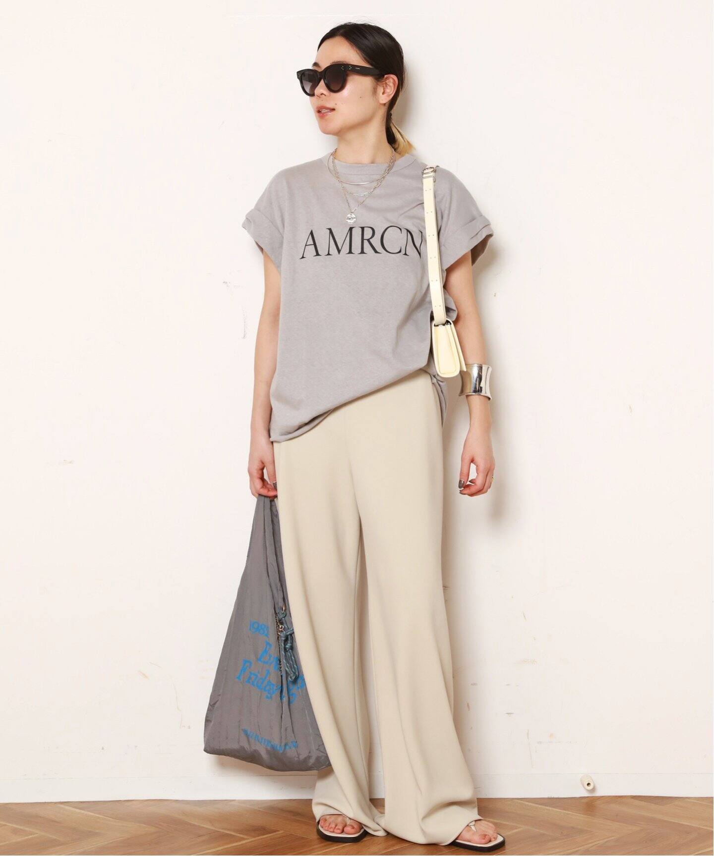 SKIN/スキン】別注フォルダブルパッカブルトートwithチャーム（トート  