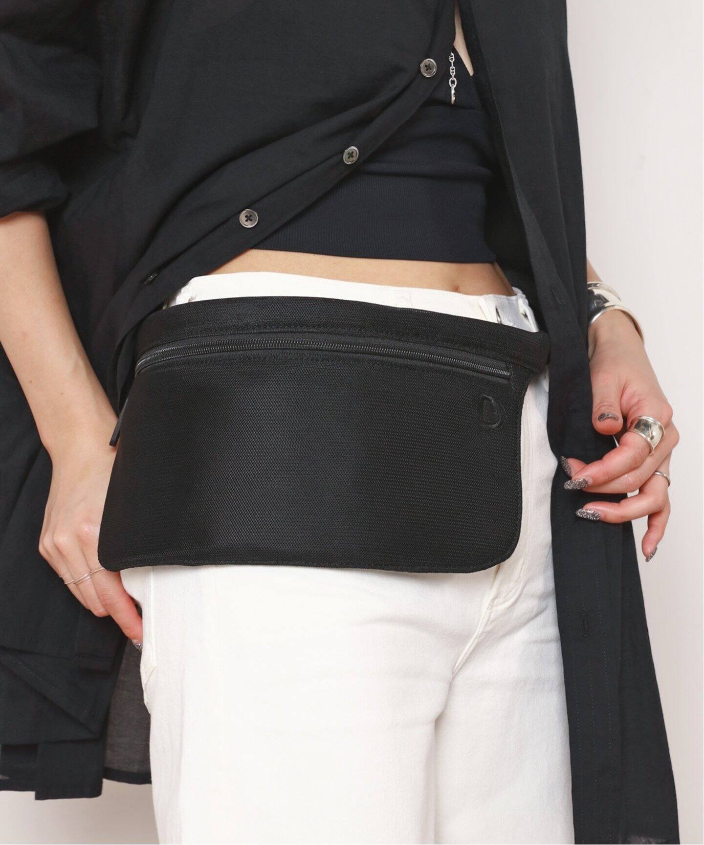 新品 AP STUDIO 【DAWN/ダン】WAIST BAG ブラック AP STUDIO｜【DAWN/ダン】WAIST BAG | Rakuten Fashion(楽天