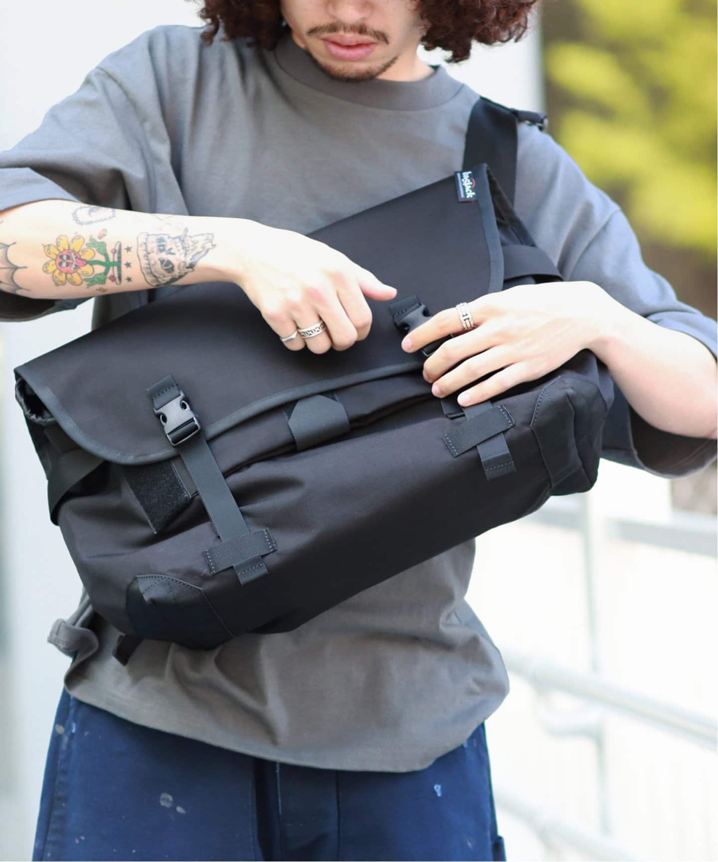 bagjack メッセンジャーバッグ　littlejack なかむ bagjack / Little Jack - Black バッグジャック メッセンジャー