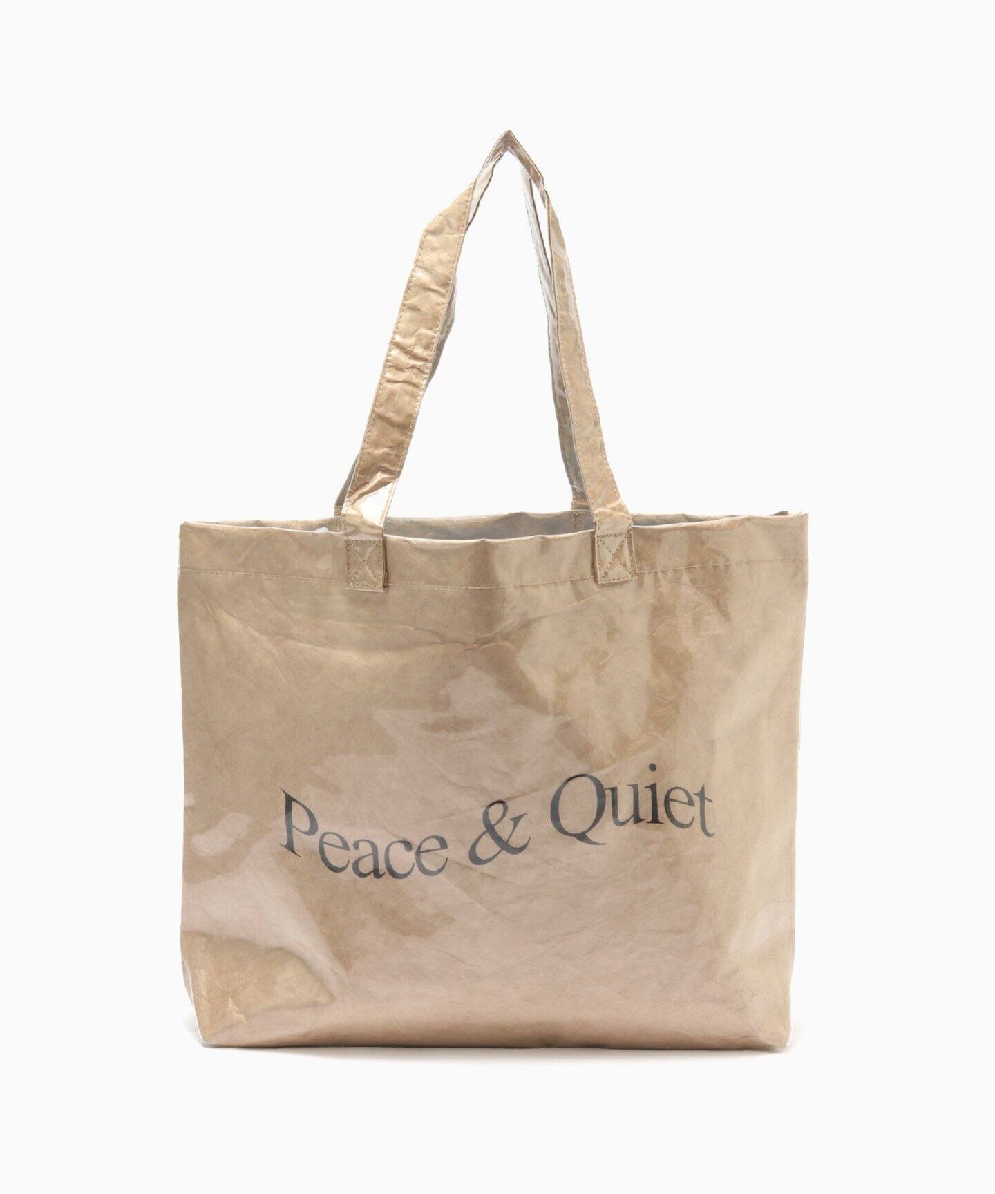 Museum Of Peace & Quiet WORDMARK PVC KRAFT TOTE BAG（トート