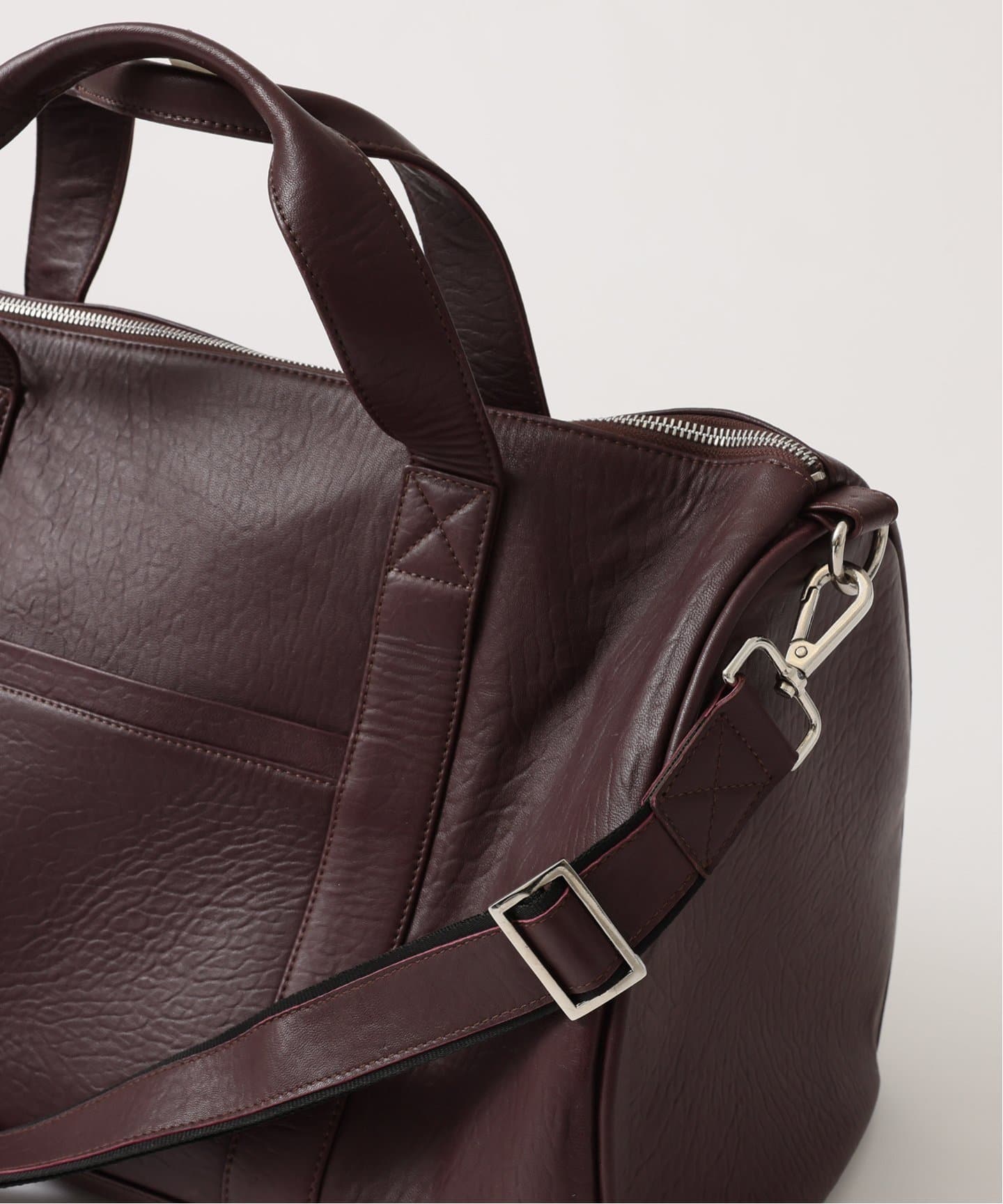 ジャーナルスタンダード レザーボストンバッグ 予約》【FOLL/フォル】wardrobe boston bag（ボストンバッグ