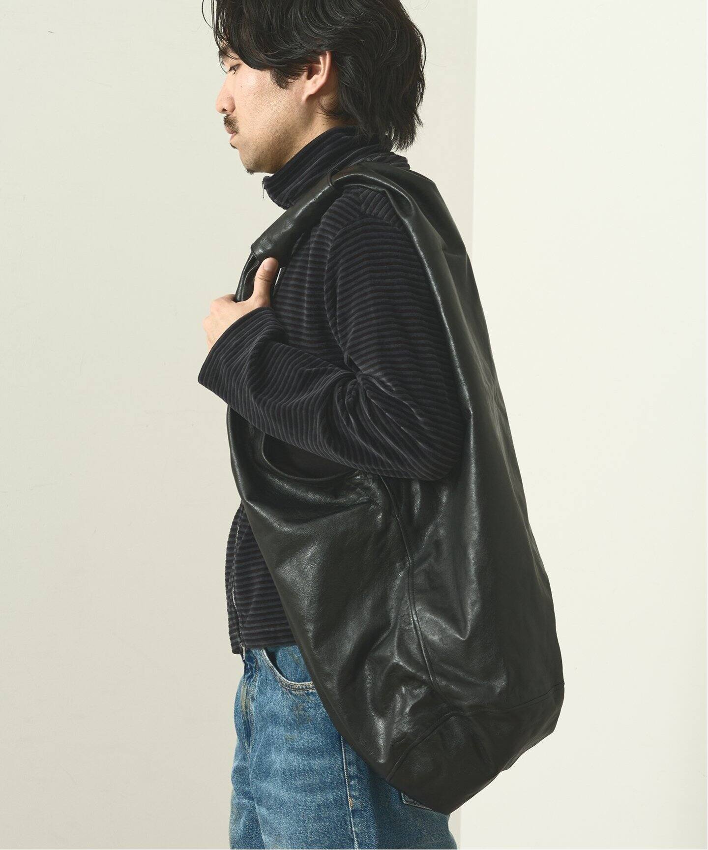 OUR LEGACY / アワーレガシー】 DRIP BAG Bck Bu Hide（トートバッグ 