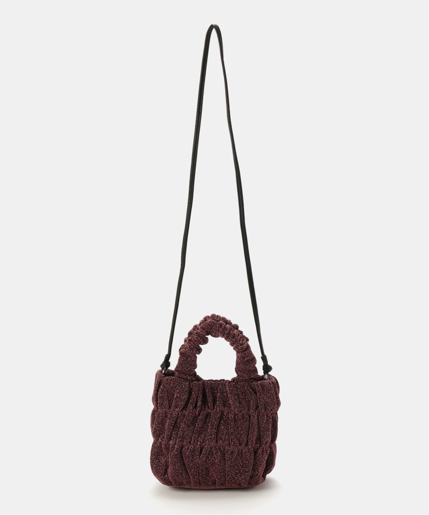 T.S.L/ティーエスエル ラメ2WAYトートBAG（ショルダーバッグ