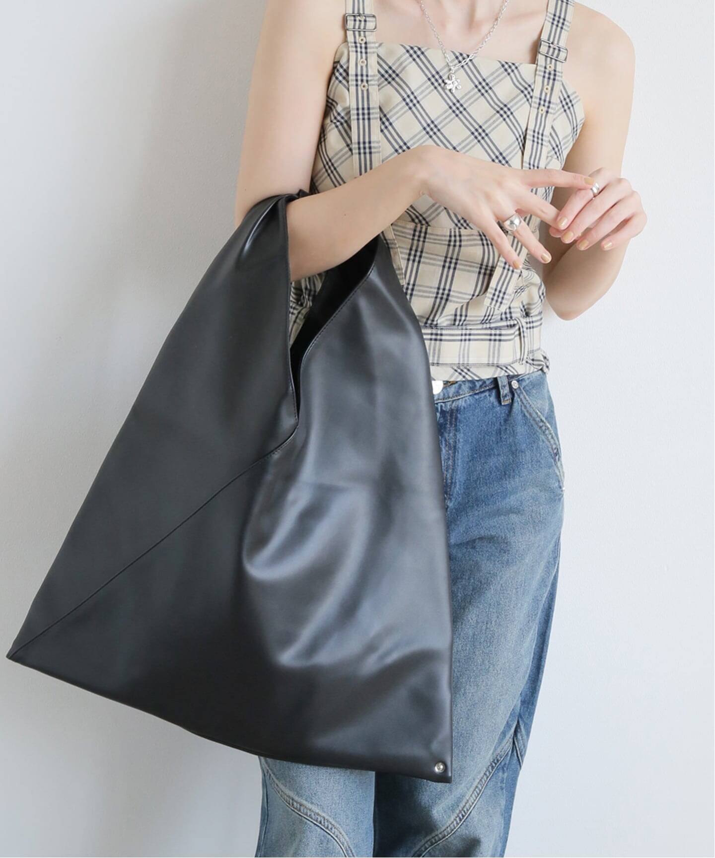 MM6 Maison Margiela/ CLASSIC JAPANESE HANDBAG（PU）（トートバッグ 