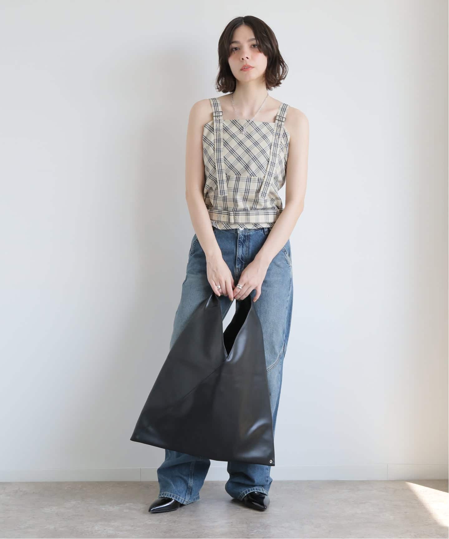 MM6 Maison Margiela/ CLASSIC JAPANESE HANDBAG（PU）（トートバッグ
