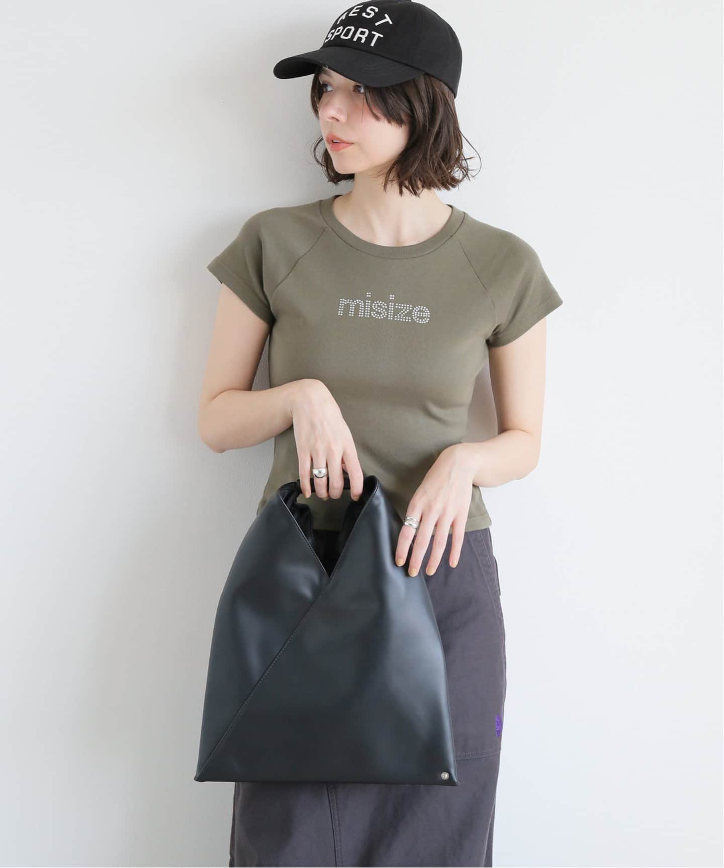 ハンドバッグ MM6 MAISON MARGIELA JAPANESE BAG SMALL MM6 SMALL JAPANESE HANDBAG（ハンドバッグ）｜MM6 Maison