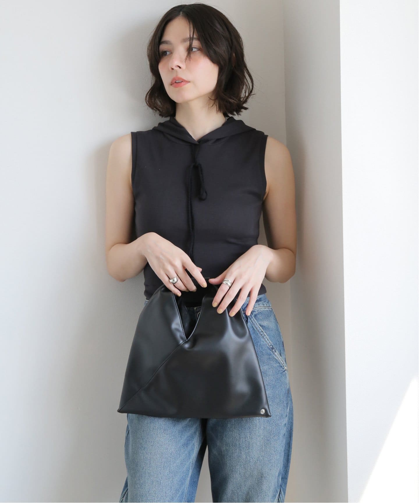 MM6 Maison Margiela/ MINI JAPANESE（PU）（ハンドバッグ
