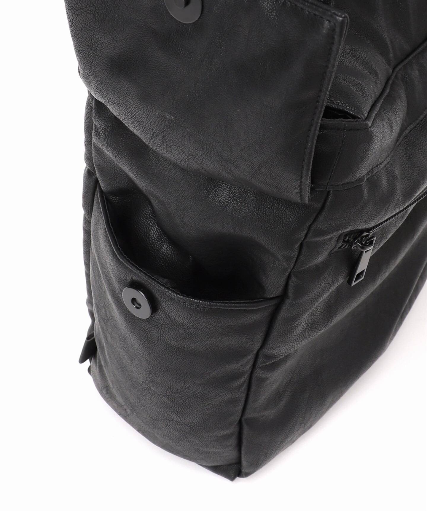 fellowww / フェロー】別注フェイクレザーパッファー2WAY ショルダー 