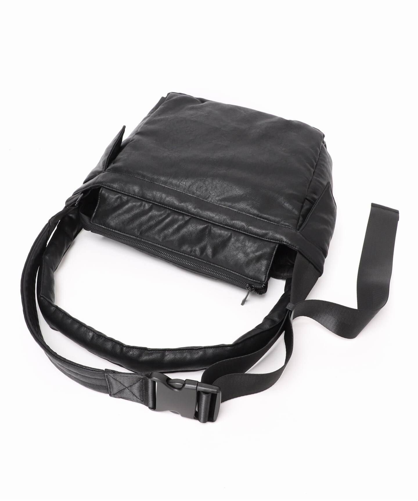 fellowww / フェロー】別注フェイクレザーパッファー2WAY ショルダー 