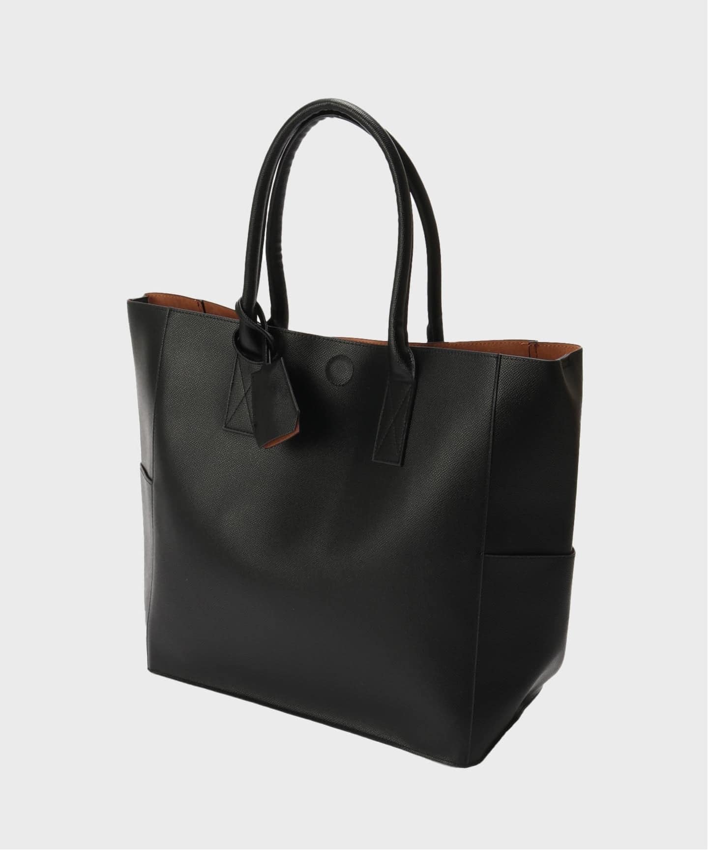 fellowww / フェロー】別注 フェイクレザー トート バッグ (クラッチ