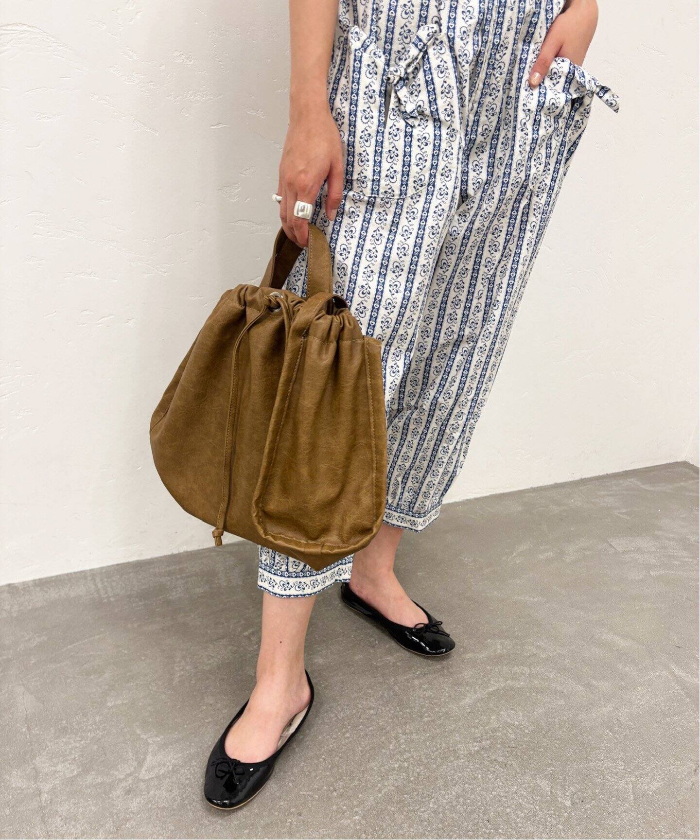 HVISK/ヴィスク】BROWN BIG TOTE BAG（その他バッグ）｜EDIT.FOR