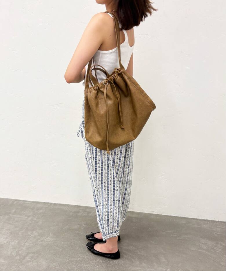 HVISK/ヴィスク】BROWN BIG TOTE BAG（その他バッグ）｜EDIT.FOR LULU 