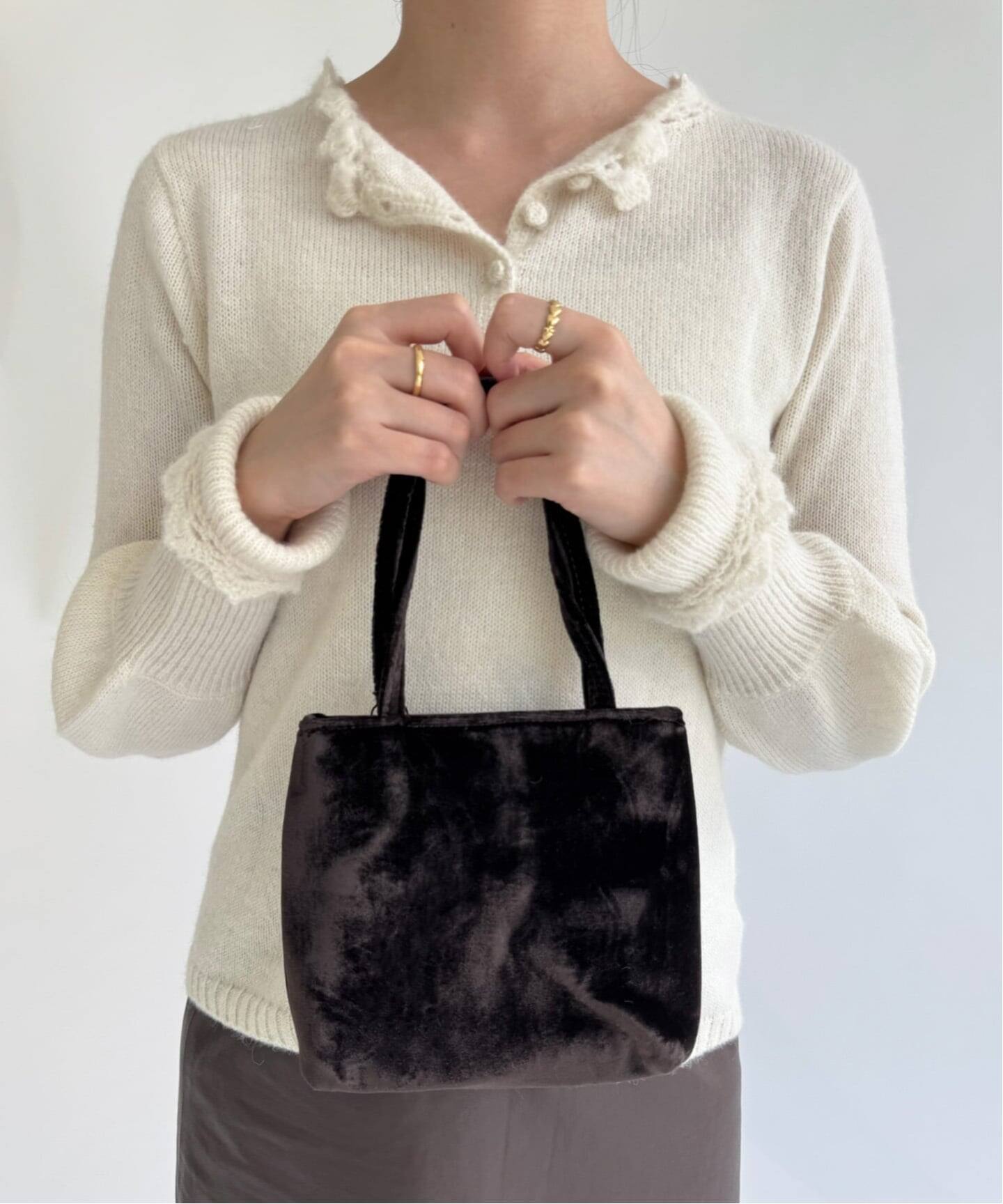 haiハイ】Little Velvet Bag（その他バッグ）｜EDIT.FOR LULU 