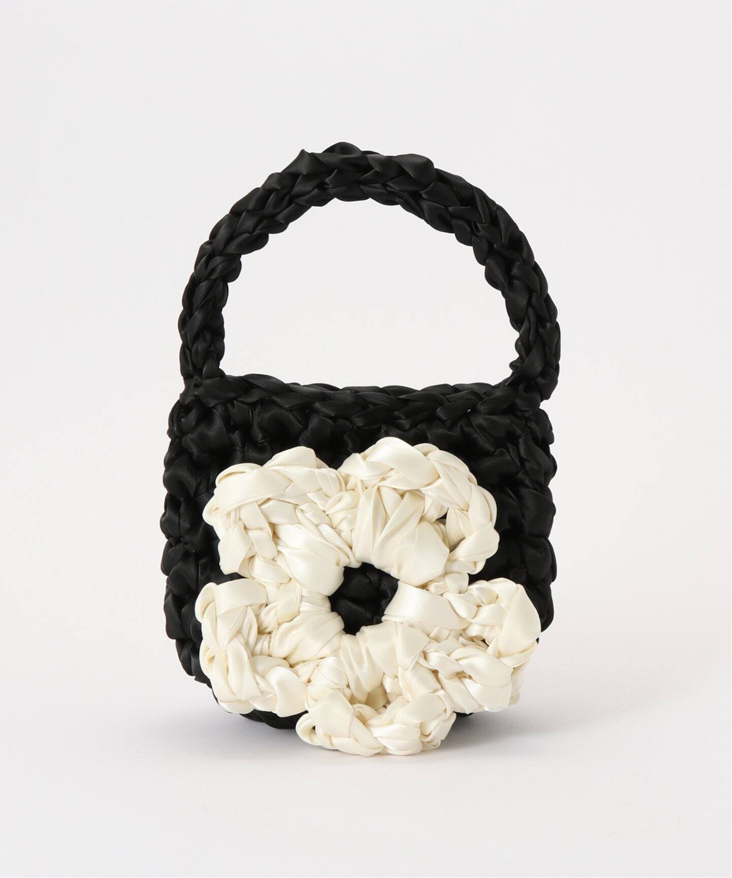 定価48,400- ISLA DE GAR アイラ デ ガー　フラワーバッグ ISLA DE GAR/アイラ デ ガー】フラワーバッグ（ハンドバッグ