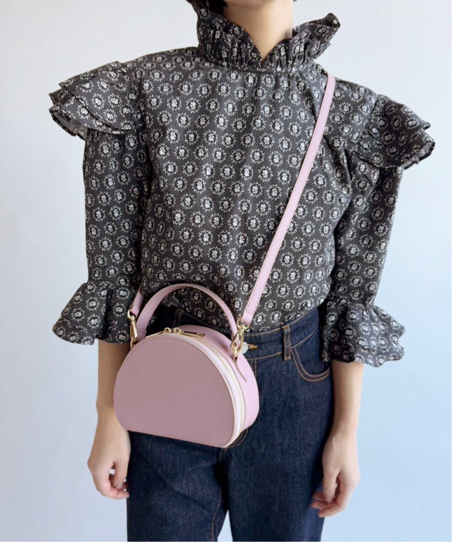 ANTONELLO MASI/アントネッロマージ】別注 circle bag（ショルダー 