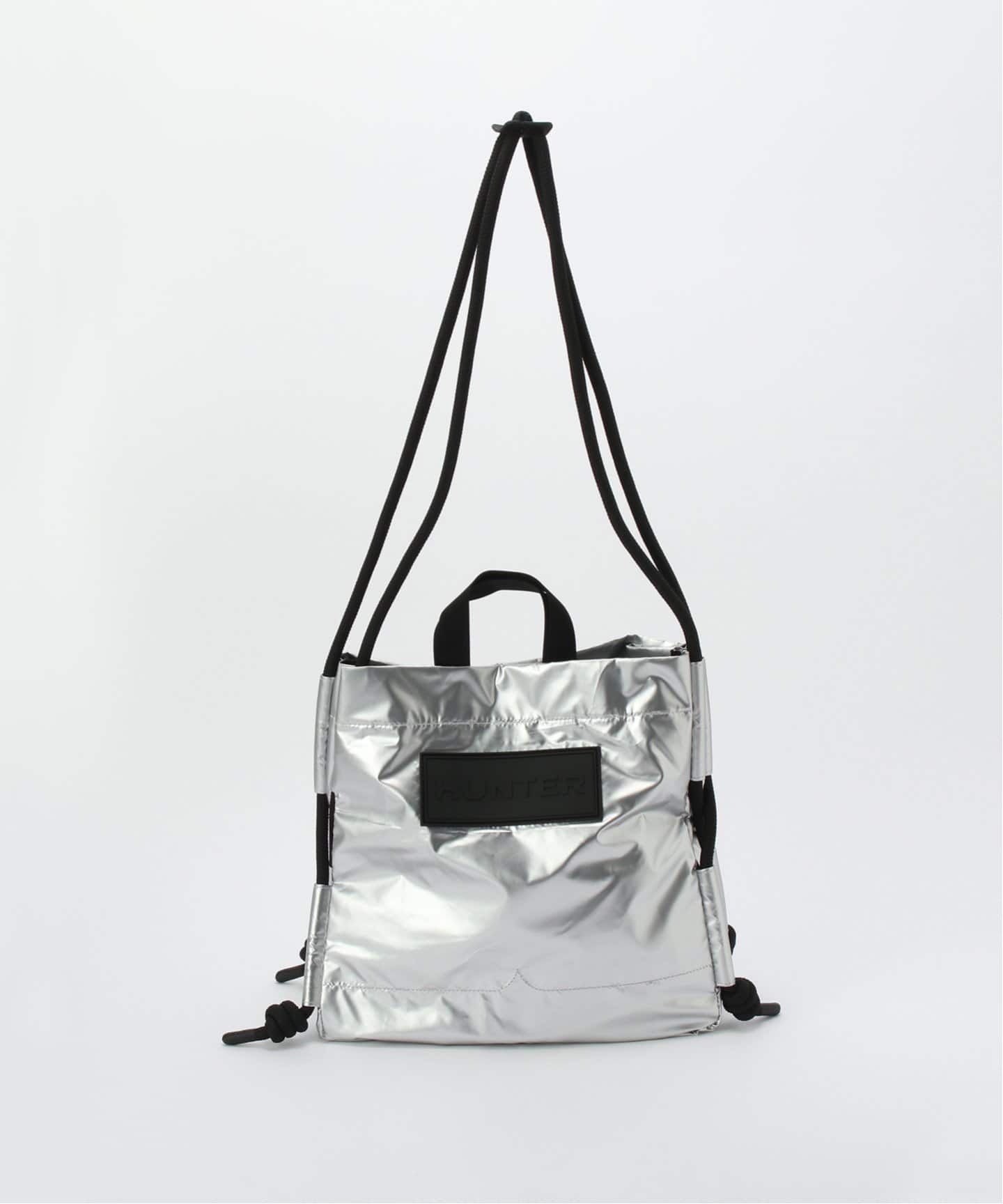 お値下げーHUNTER シルバーショルダーバッグ HUNTER/ハンター TRAVEL TOTE（ショルダーバッグ）｜LE TALON（ル