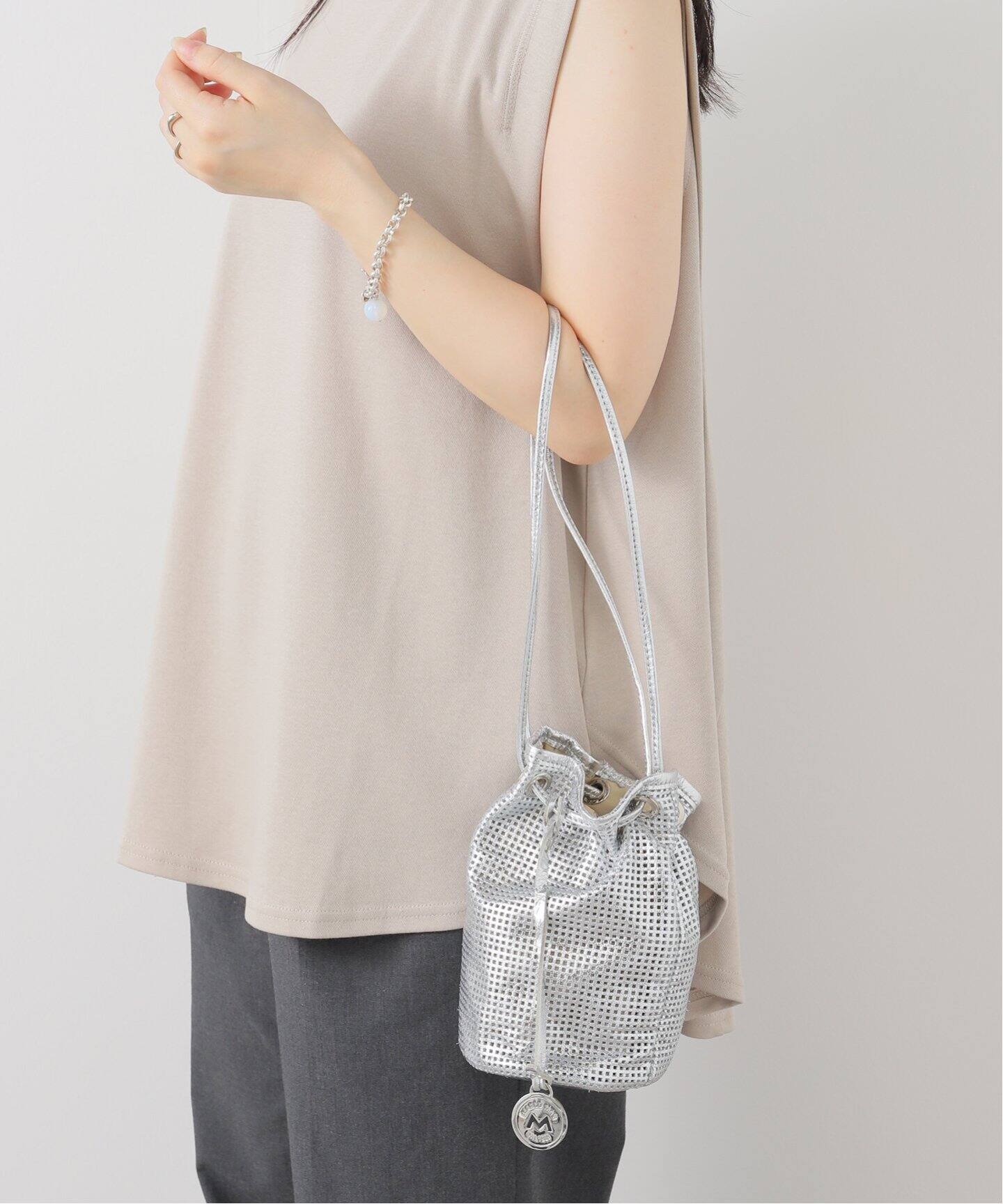 MARCO MASI / マルコマージ MINI MESH BAG（ハンドバッグ）｜LE