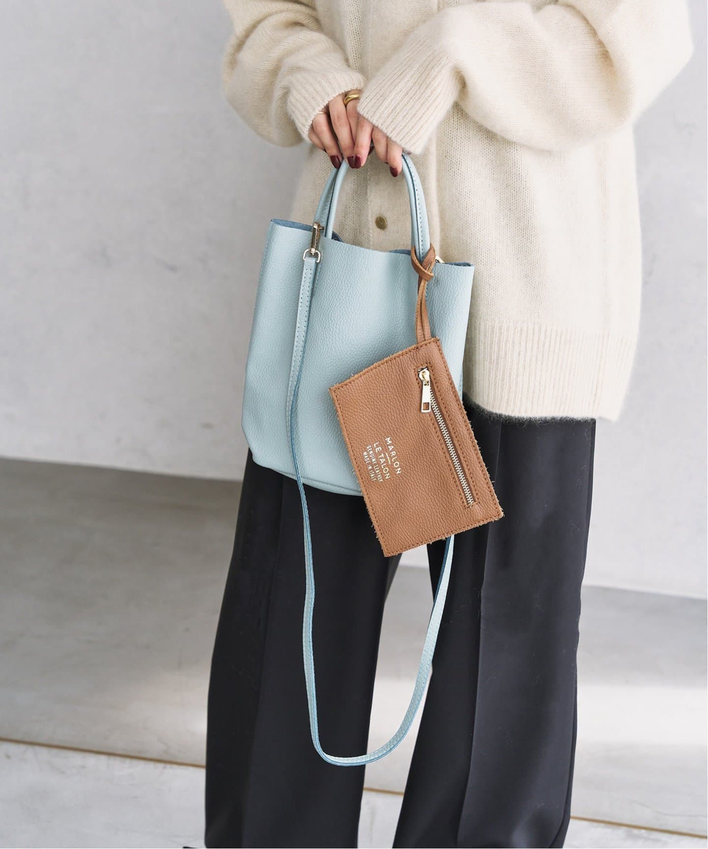 LE TALON MARLON/マーロン 別注 MINI TOTE LE TALON トートバッグ MARLON/マーロン 別注 MINI TOTE