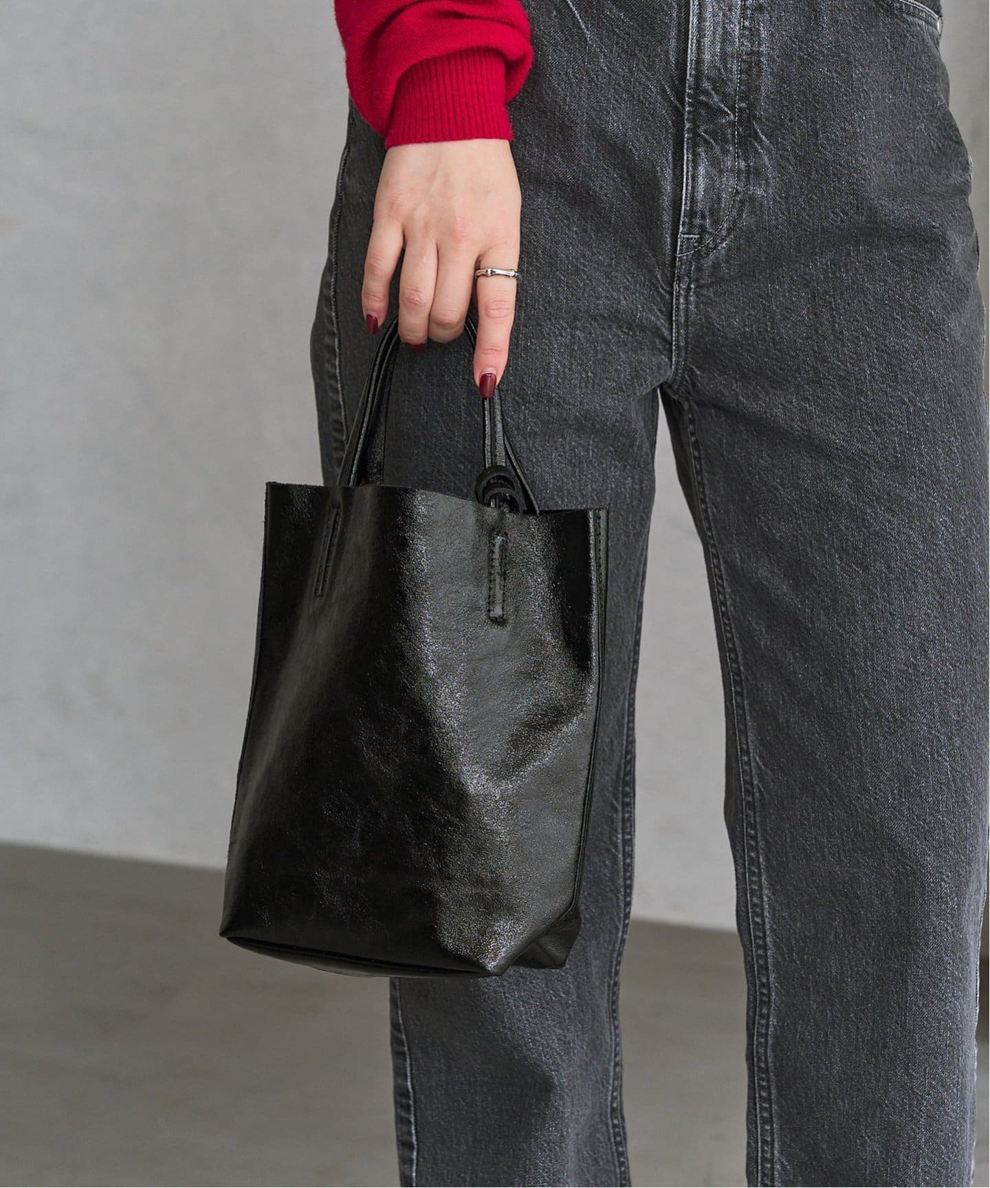 MARLON/マーロン 別注 METALLIC MINI TOTE（トートバッグ）｜LE TALON