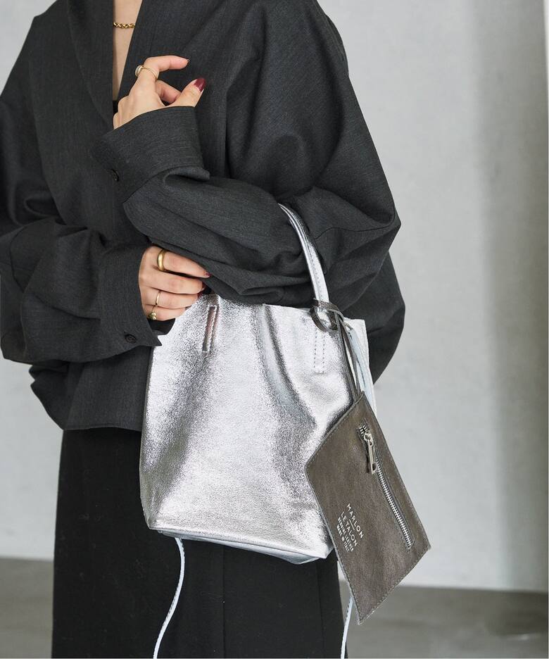 MARLON/マーロン 別注 METALLIC MINI TOTE（トートバッグ）｜LE TALON 