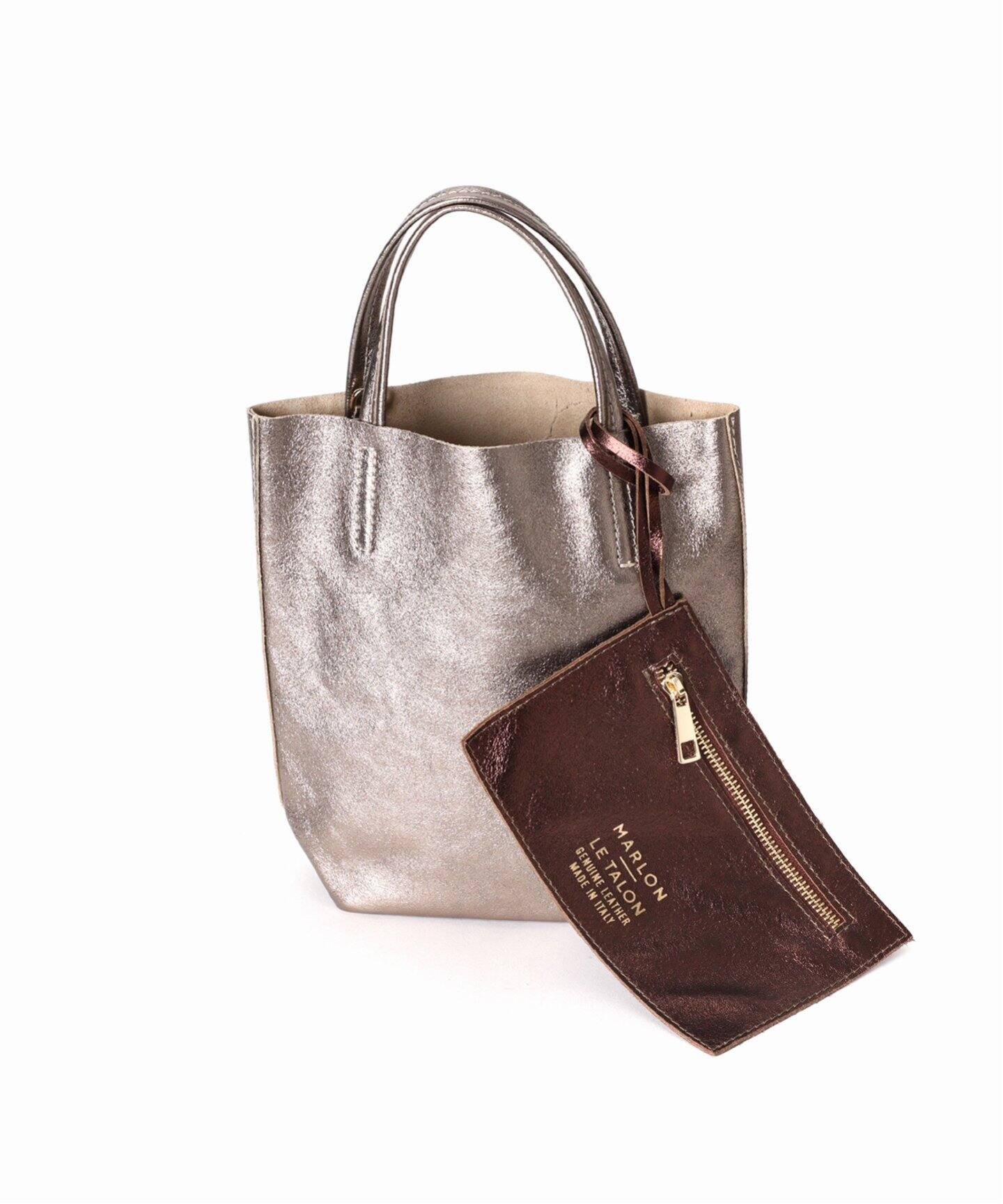 MARLON/マーロン 別注 METALLIC MINI TOTE（トートバッグ）｜LE TALON 