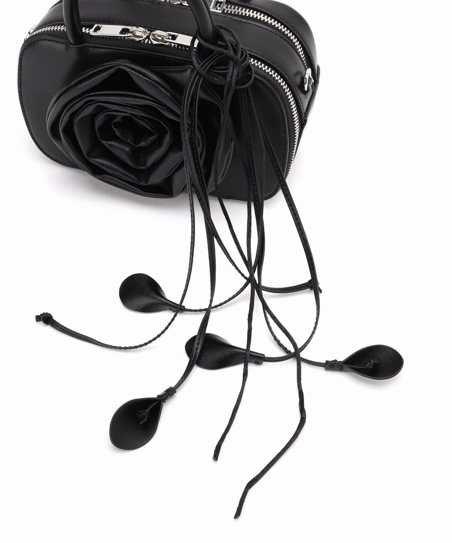 美品　stand oil rose stereo bag スタンドオイル バッグ STAND OIL/スタンドオイル ROSE STEREO バッグ（ハンドバッグ