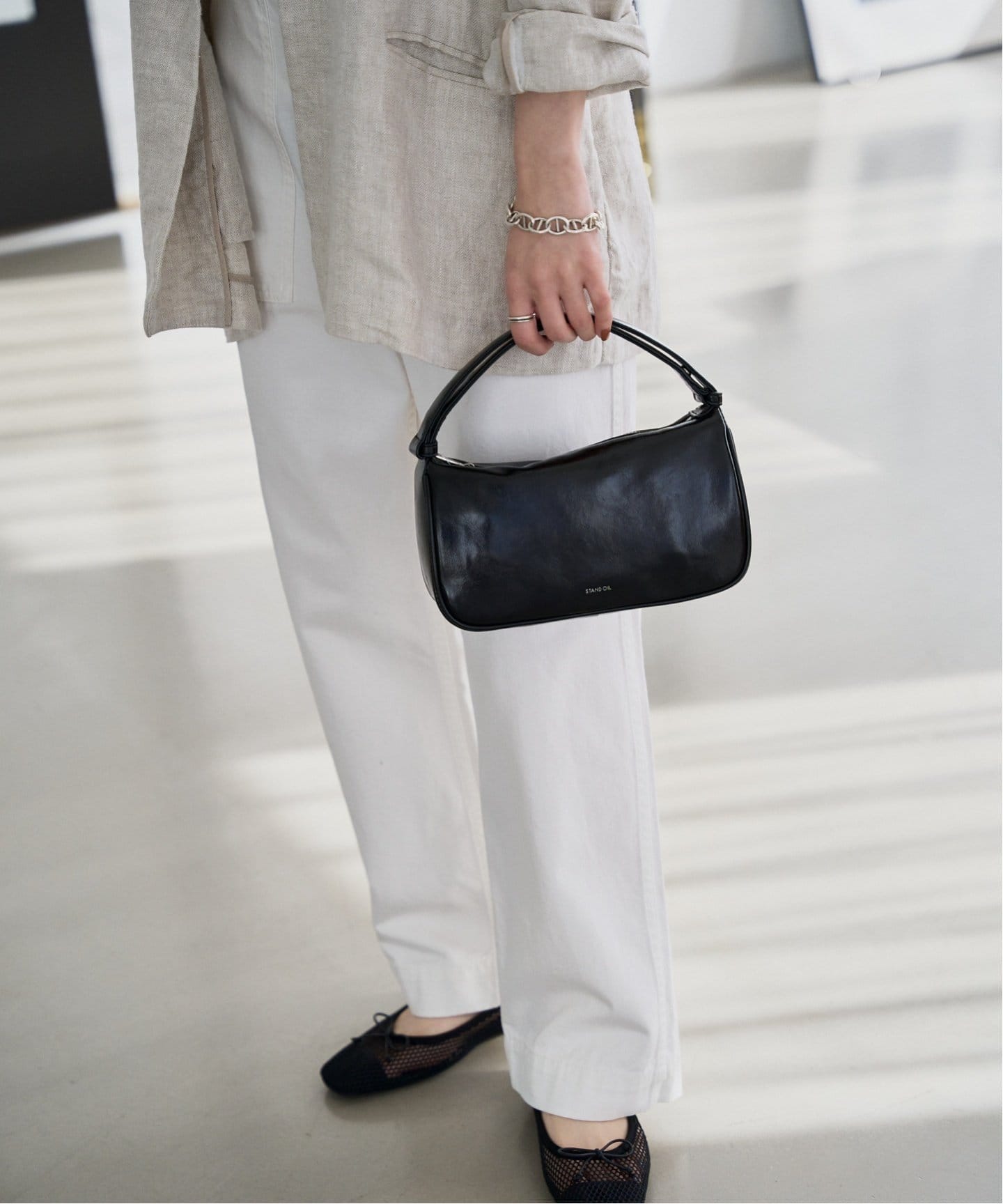[韓国人気]★24 SUMMER★スタンドオイル★Hari Bag★ハリバッグ hari STAND OIL(スタンドオイル) ハンドバッグ(レディース