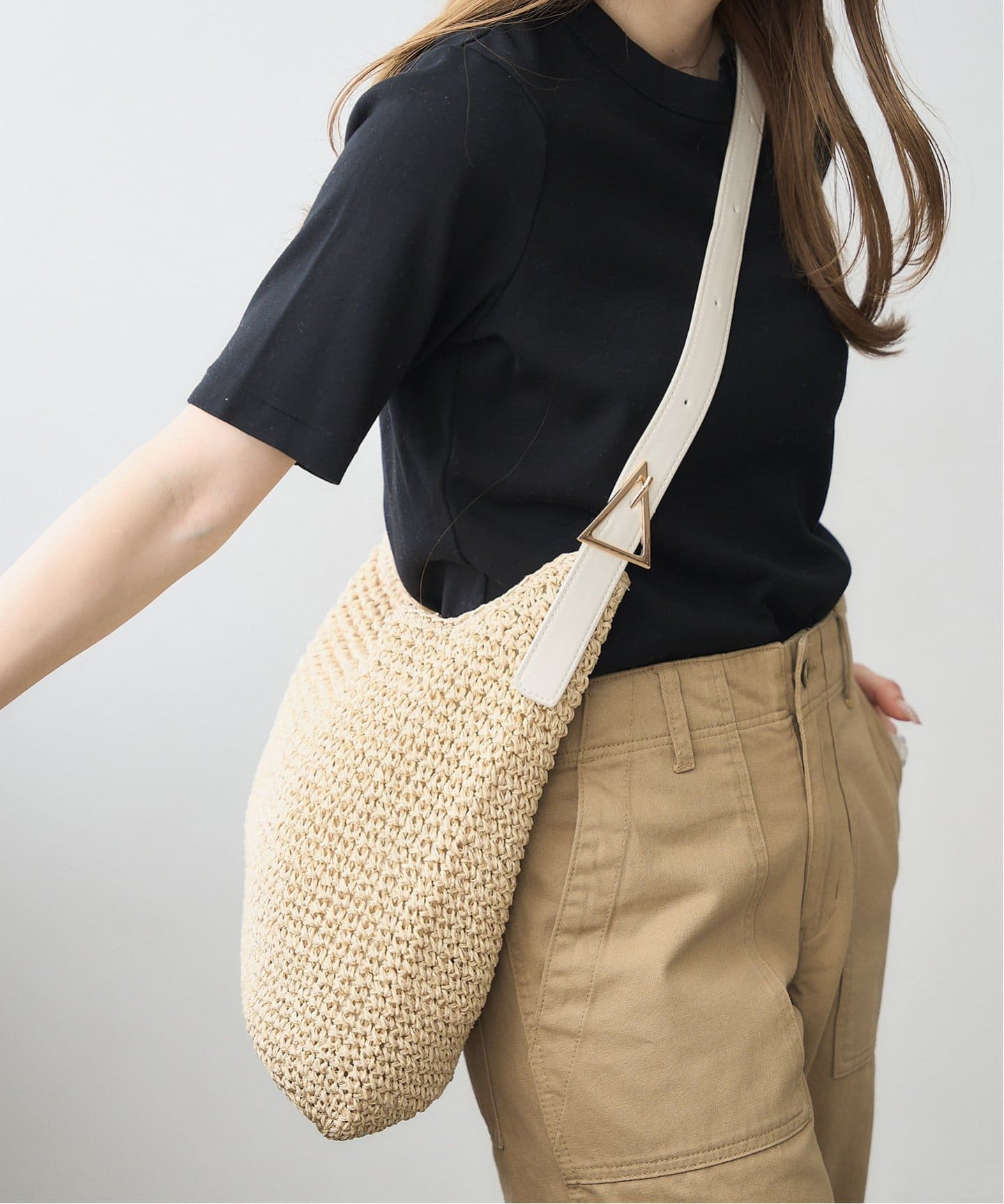 LE TALON ルタロン SUMMERバッグ　カゴバッグ　新品 LE TALON TRIANGLE SUMMERバッグ（トートバッグ）｜LE TALON（ル