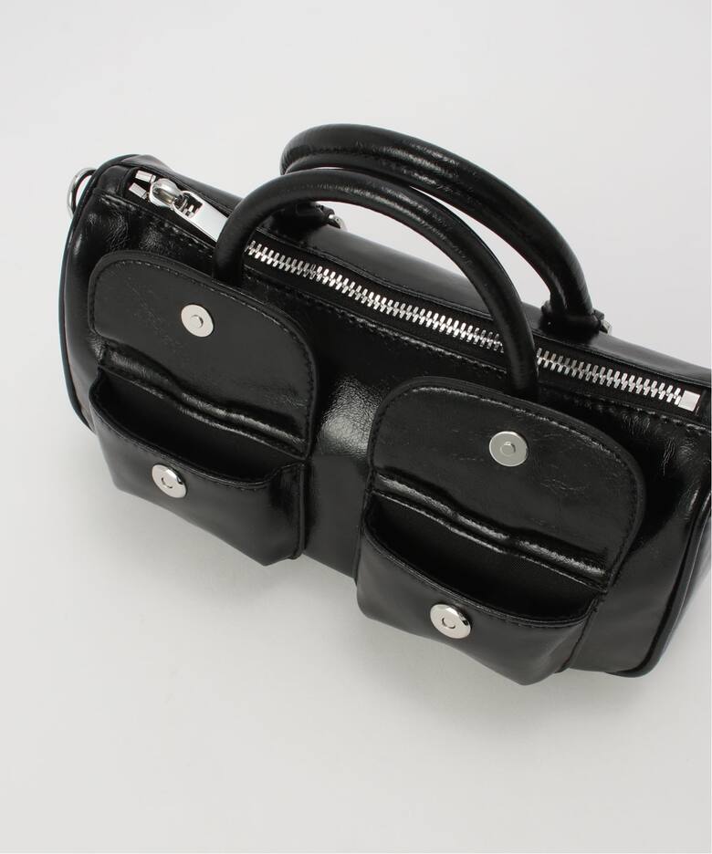 美品】 STAND OIL Chubby Half Bag 3wayバッグ 黒 STAND OIL】CHUBBY 