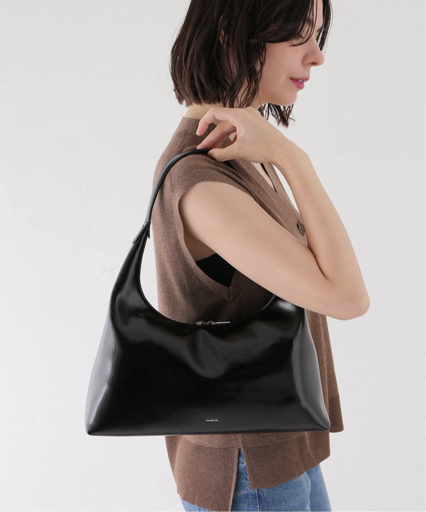 STAND OIL/スタンドオイル PLUMP BAG LARGE（ハンドバッグ）｜LE TALON