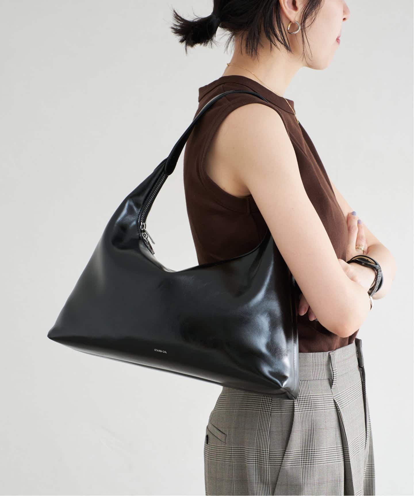 【新品】STAND OIL プランプバッグ　plumpbag ブラック Plump Bag · プランプバッグ(ブラック) – Stand Oil Japan
