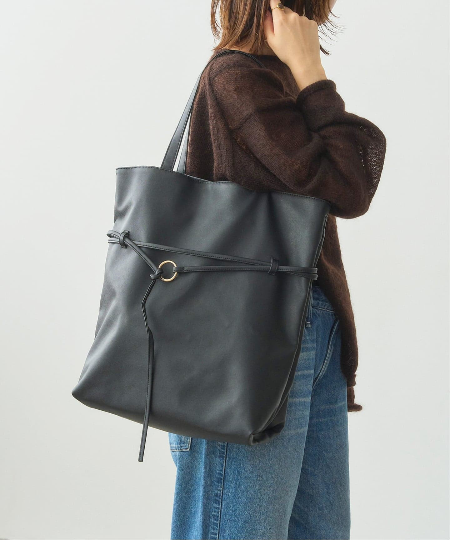 ルタロン（LE TALON）/LE TALON belt tote bag LE TALON belt tote bag（トートバッグ）｜LE TALON（ル タロン）の