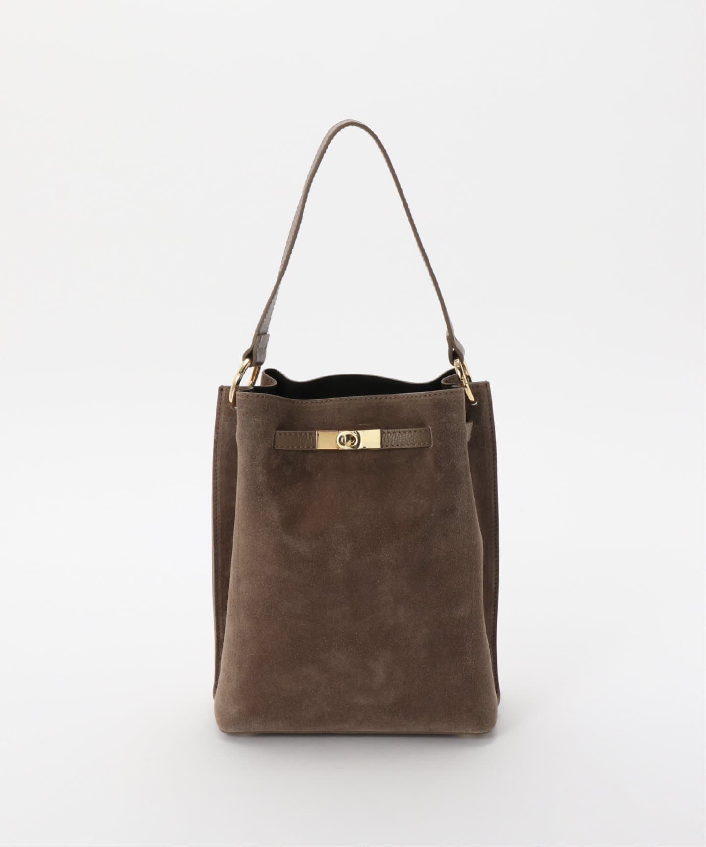 MILOS/ミロス SUEDE ONEHANDLE TOTE（トートバッグ）｜LE TALON（ル