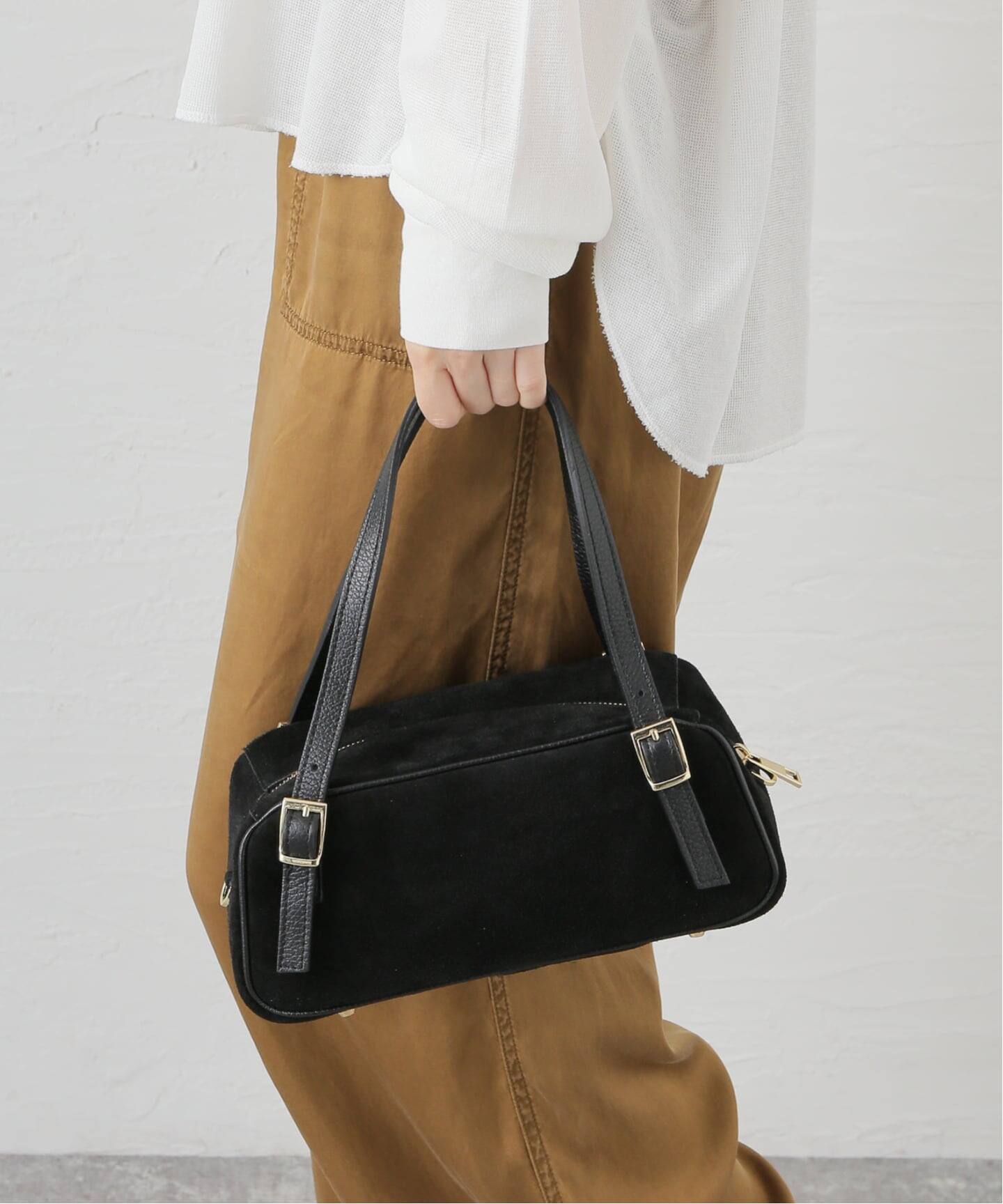 LA SCAIA /ラスカイア COMBI BOSTON BAG（ボストンバッグ）｜GRISE