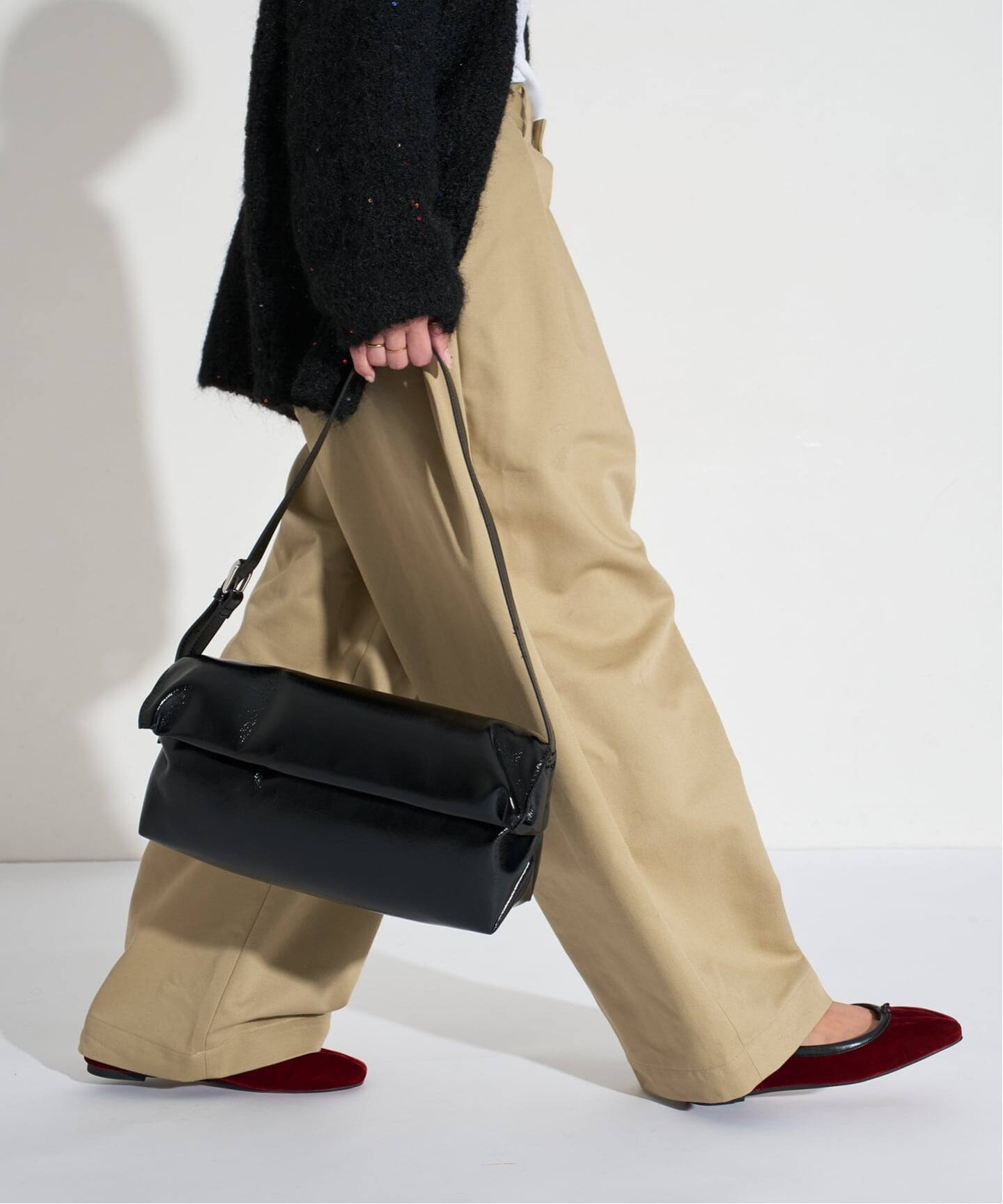 LE VERNIS/ル ベルニ Soft wide bag（ショルダーバッグ）｜LE TALON 