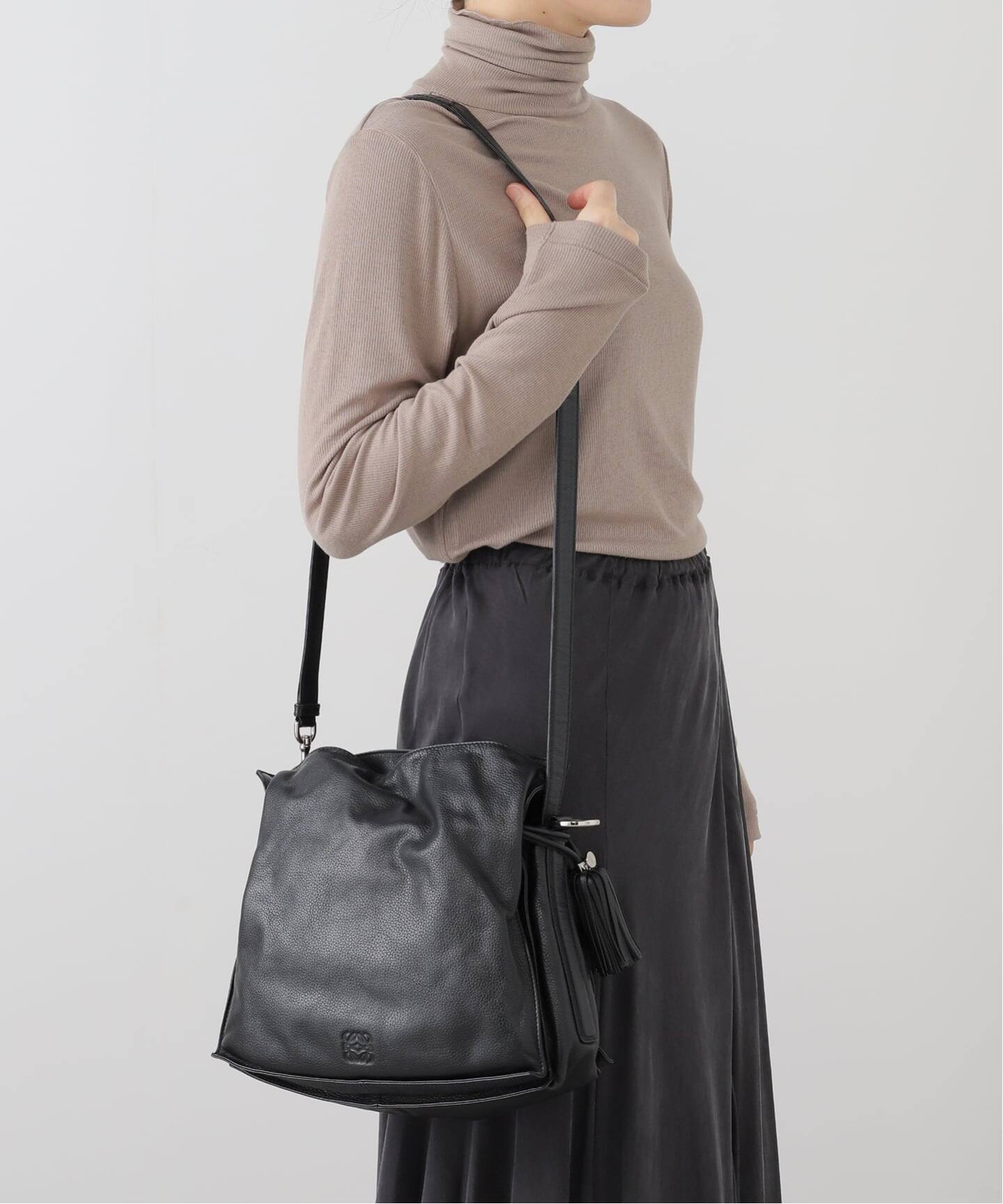 LOEWE Flamenco Bag / Black（ショルダーバッグ）｜HIROB
