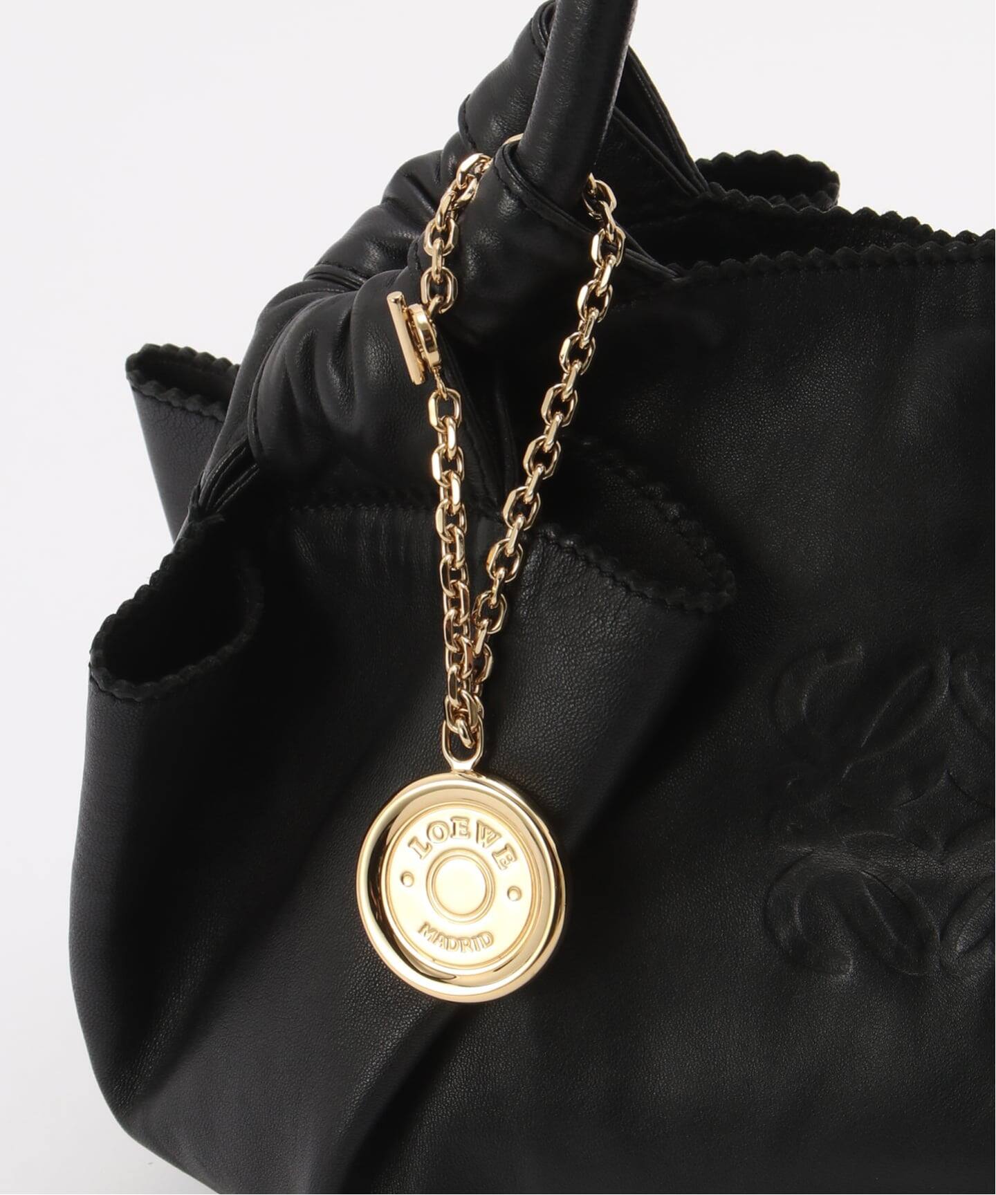 LOEWE ロエベ ナッパアイレ ハンドバッグ LOEWE】ロエベ ナッパアイレ ハンドバッグ メタリックグレー