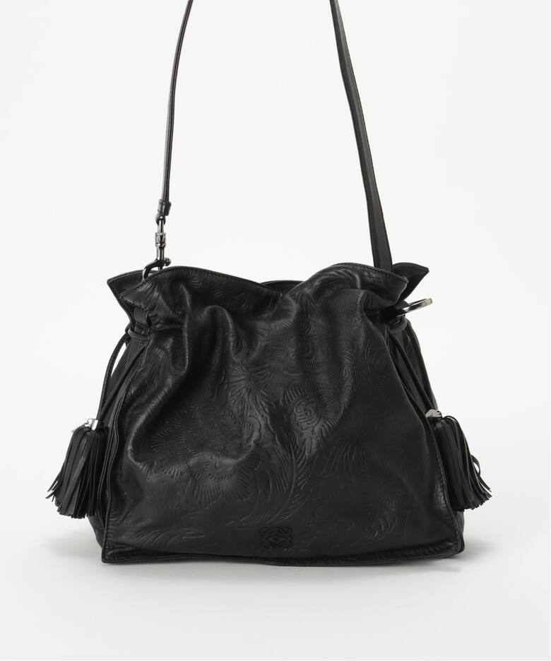 LOEWE Flamenco Bag / Botanical Black（ショルダーバッグ）｜HIROB 