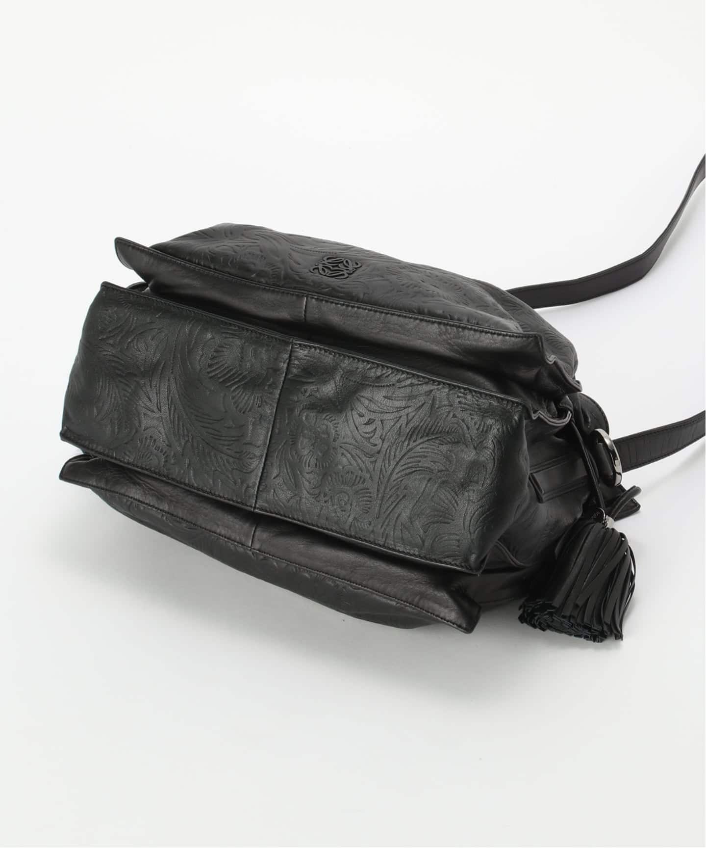 LOEWE Flamenco Bag / Botanical Black（ショルダーバッグ）｜HIROB