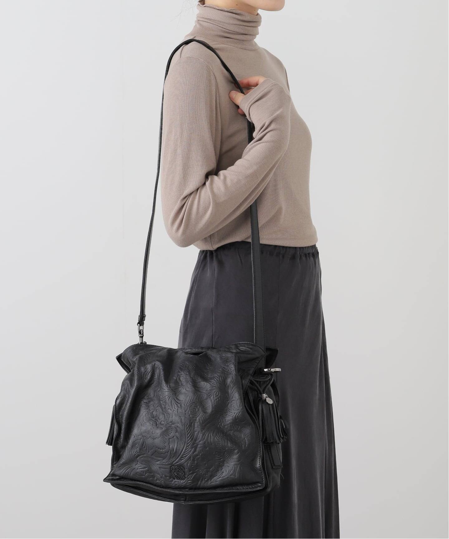 LOEWE Flamenco Bag / Botanical Black（ショルダーバッグ）｜HIROB