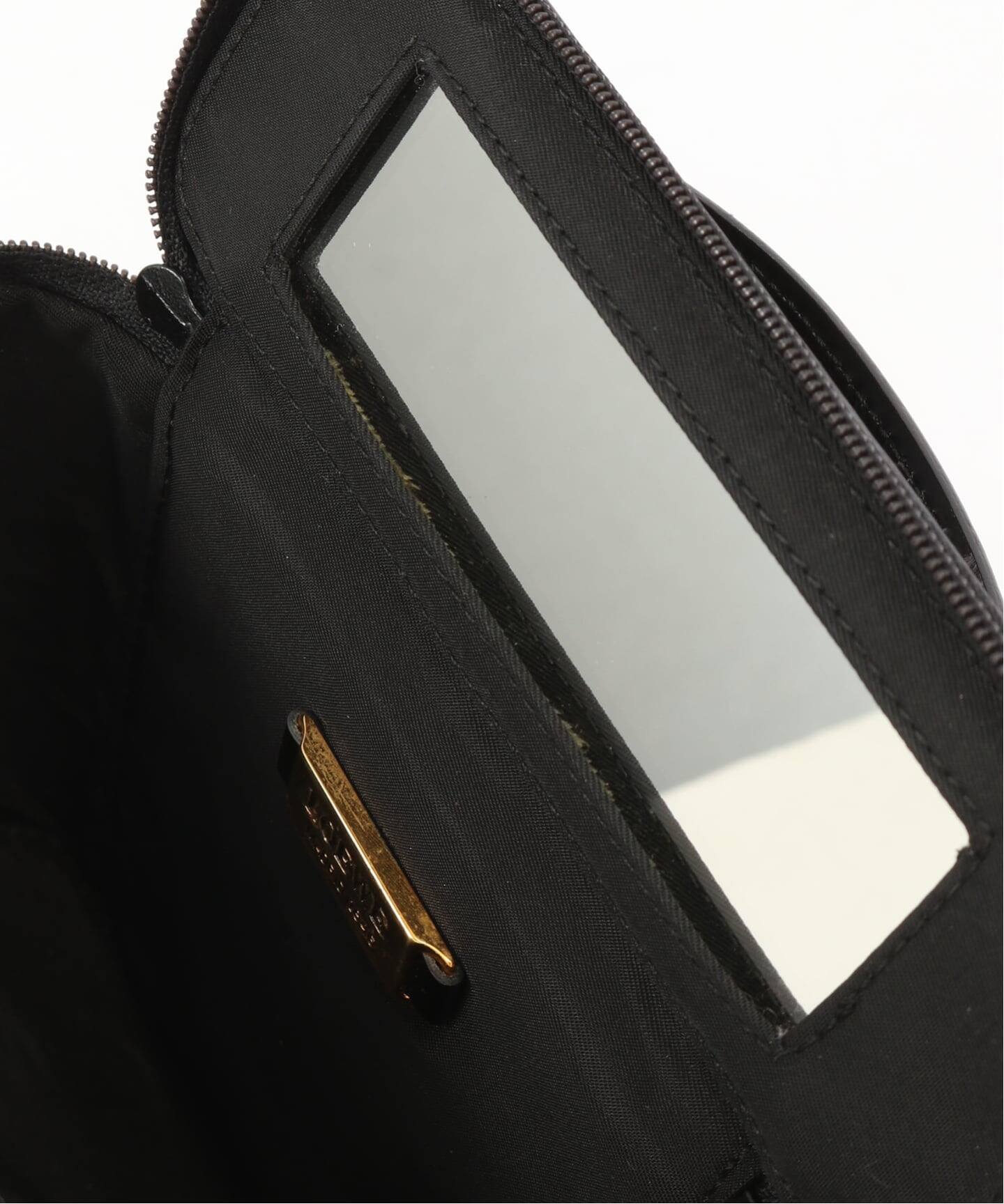 VINTAGE LOEWE/ロエベ】ミニバニティバッグ leopard（ハンドバッグ