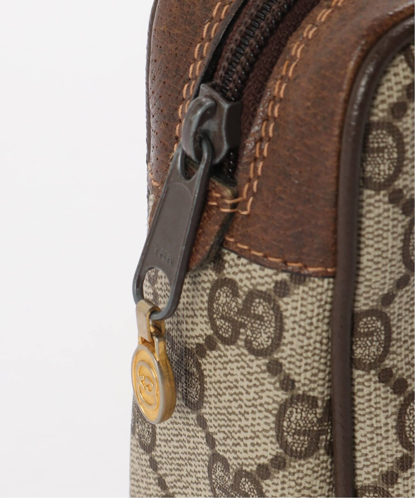 VINTAGE GUCCI /グッチ】 クラッチバッグ gg web（クラッチバッグ