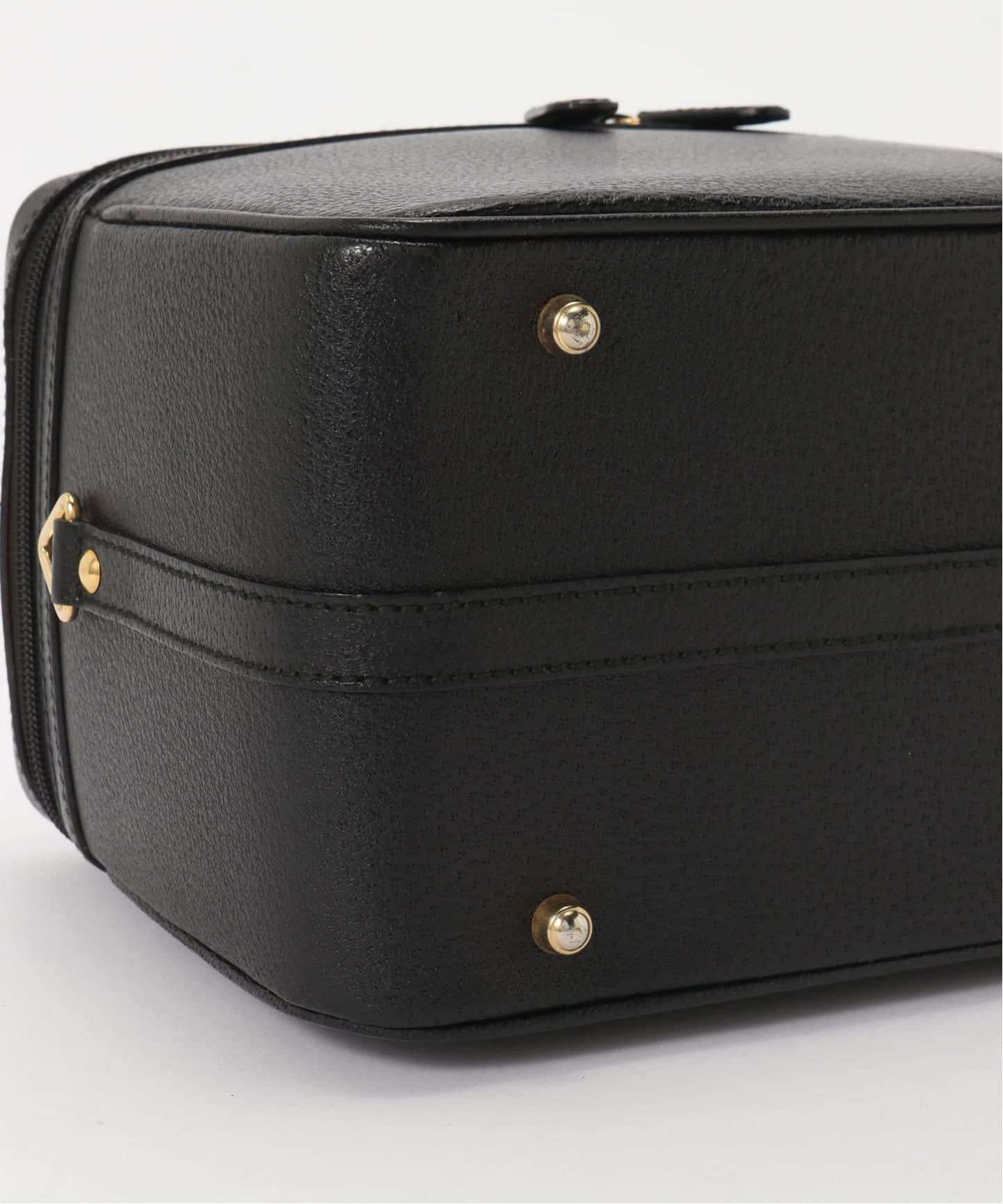 VINTAGE GUCCI/グッチ】Bamboo バニティバッグ（ハンドバッグ